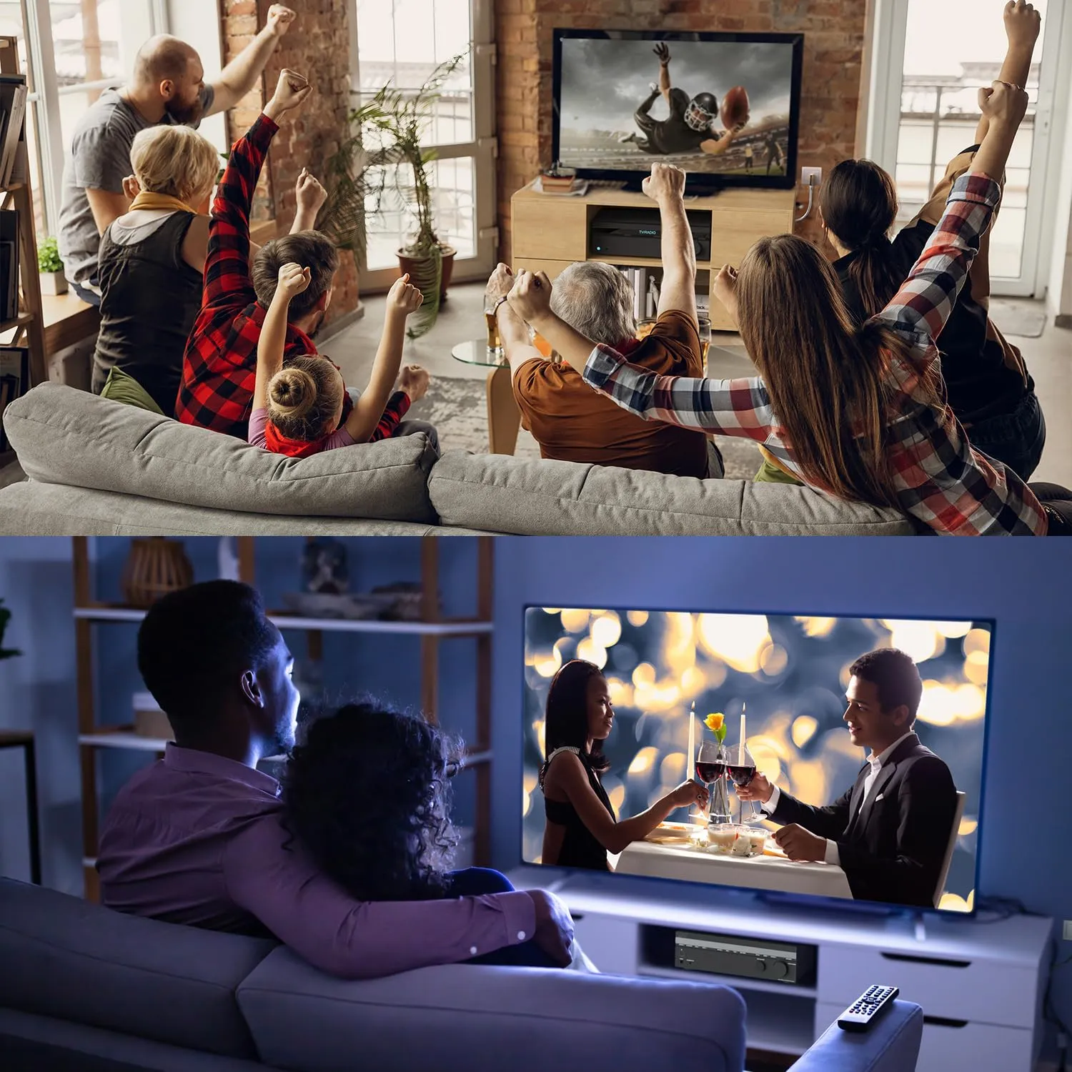 KabelDirekt Cavo Antenna TV 4K, 2m, Intrecciato - immagine 4
