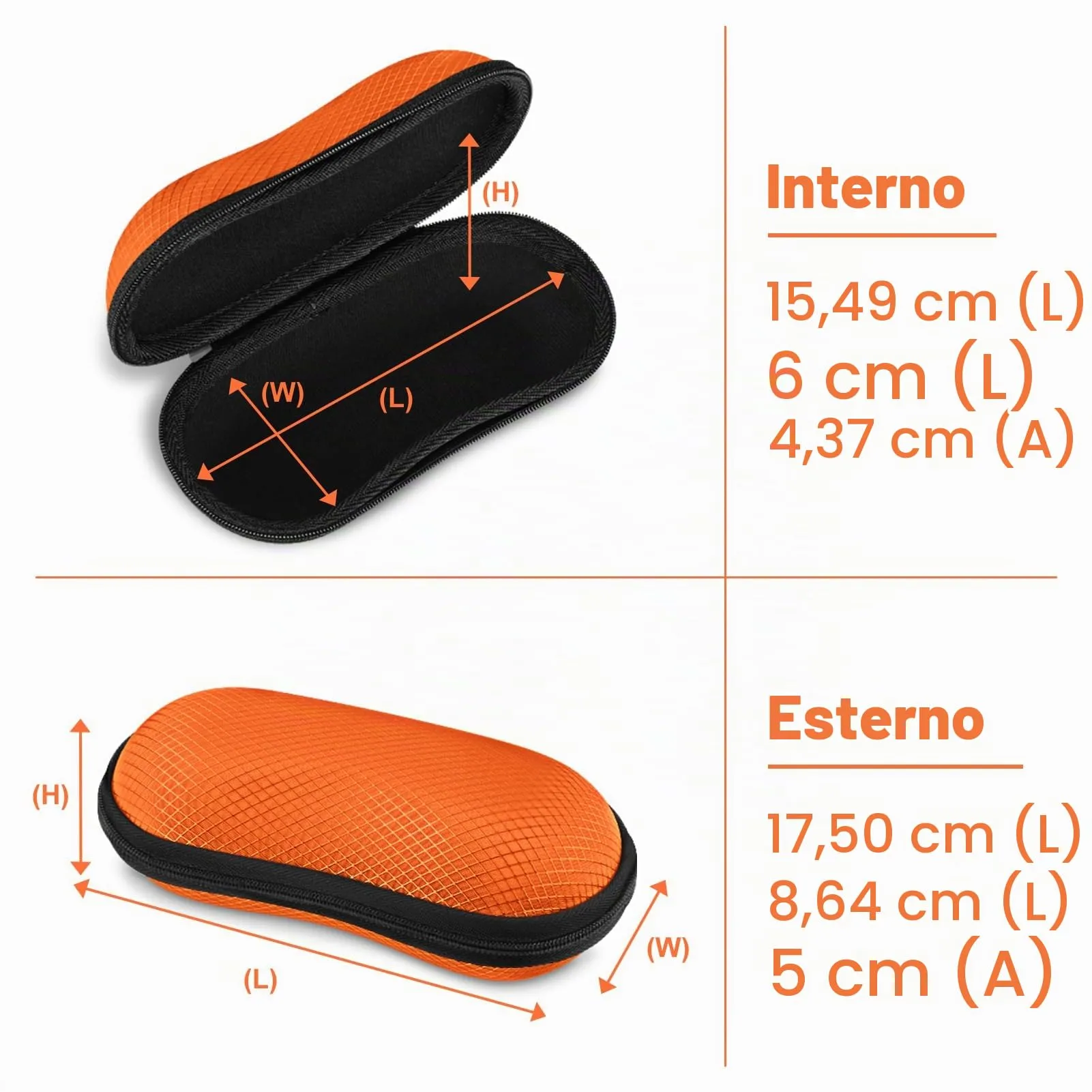 FINTIE Custodia Rigida per Occhiali da Sole e Vista AGSB156US - immagine 3