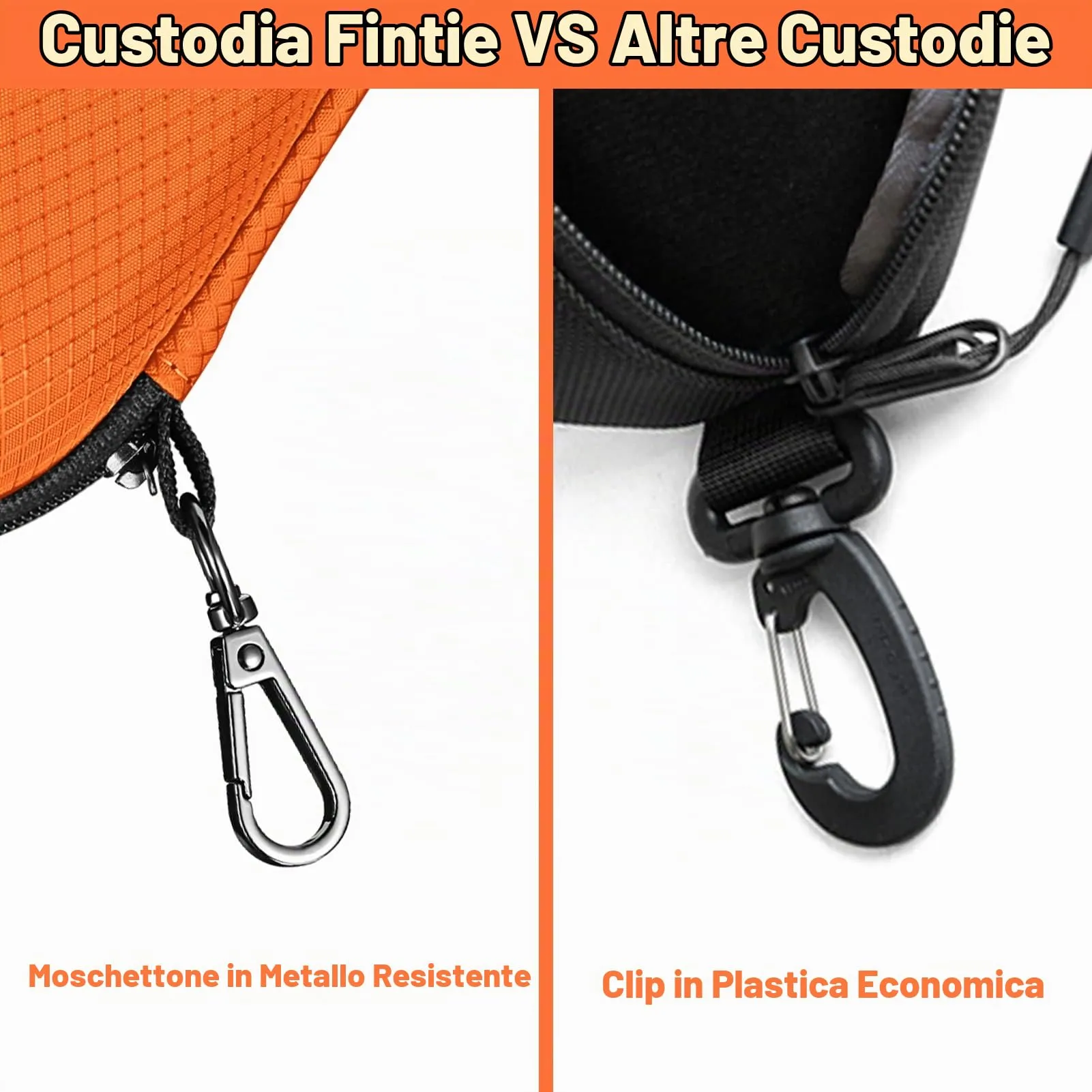 FINTIE Custodia Rigida per Occhiali da Sole e Vista AGSB156US - immagine 6