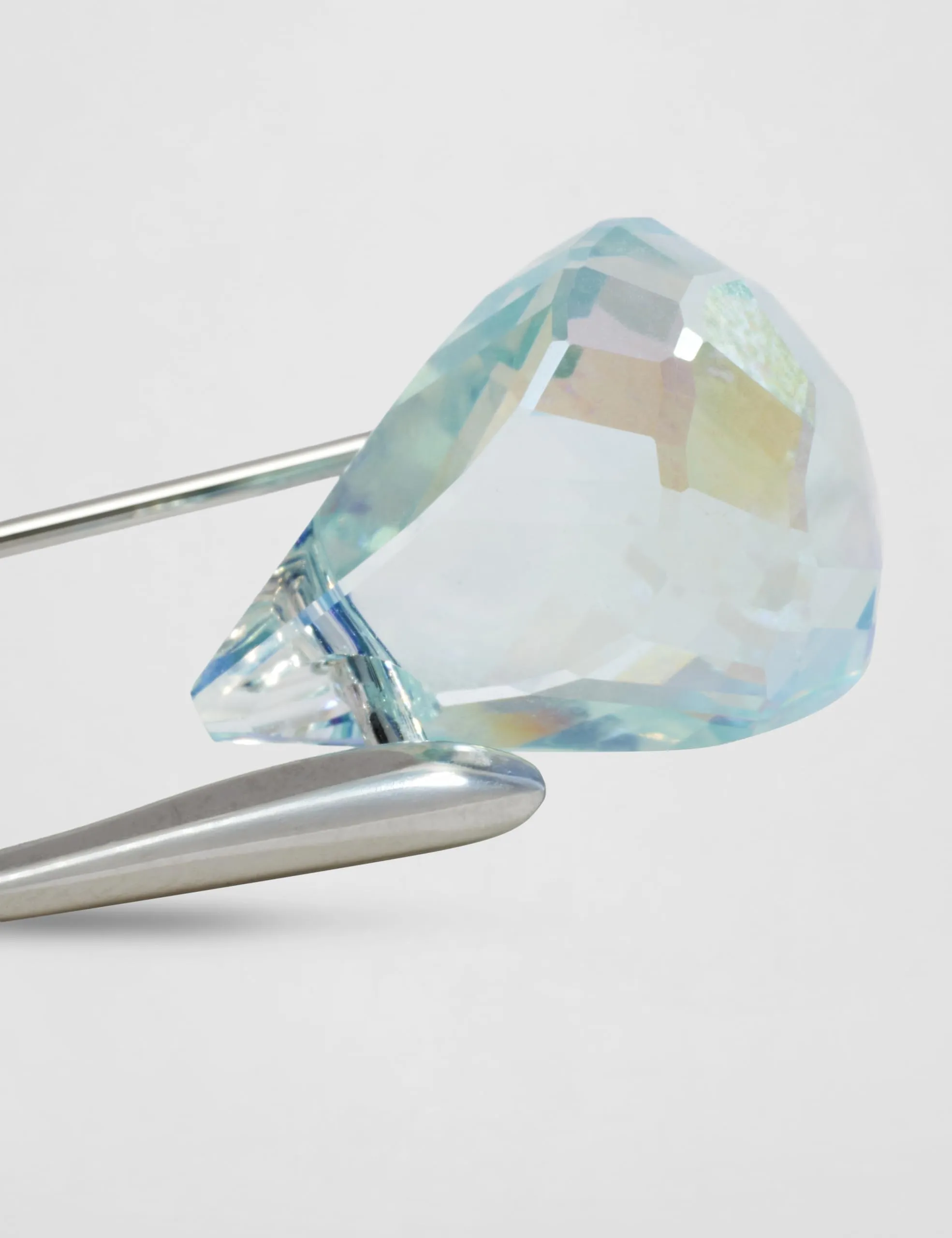 Swarovski Orecchini pendenti Lunar, Blu, Placcato rodio - immagine 5