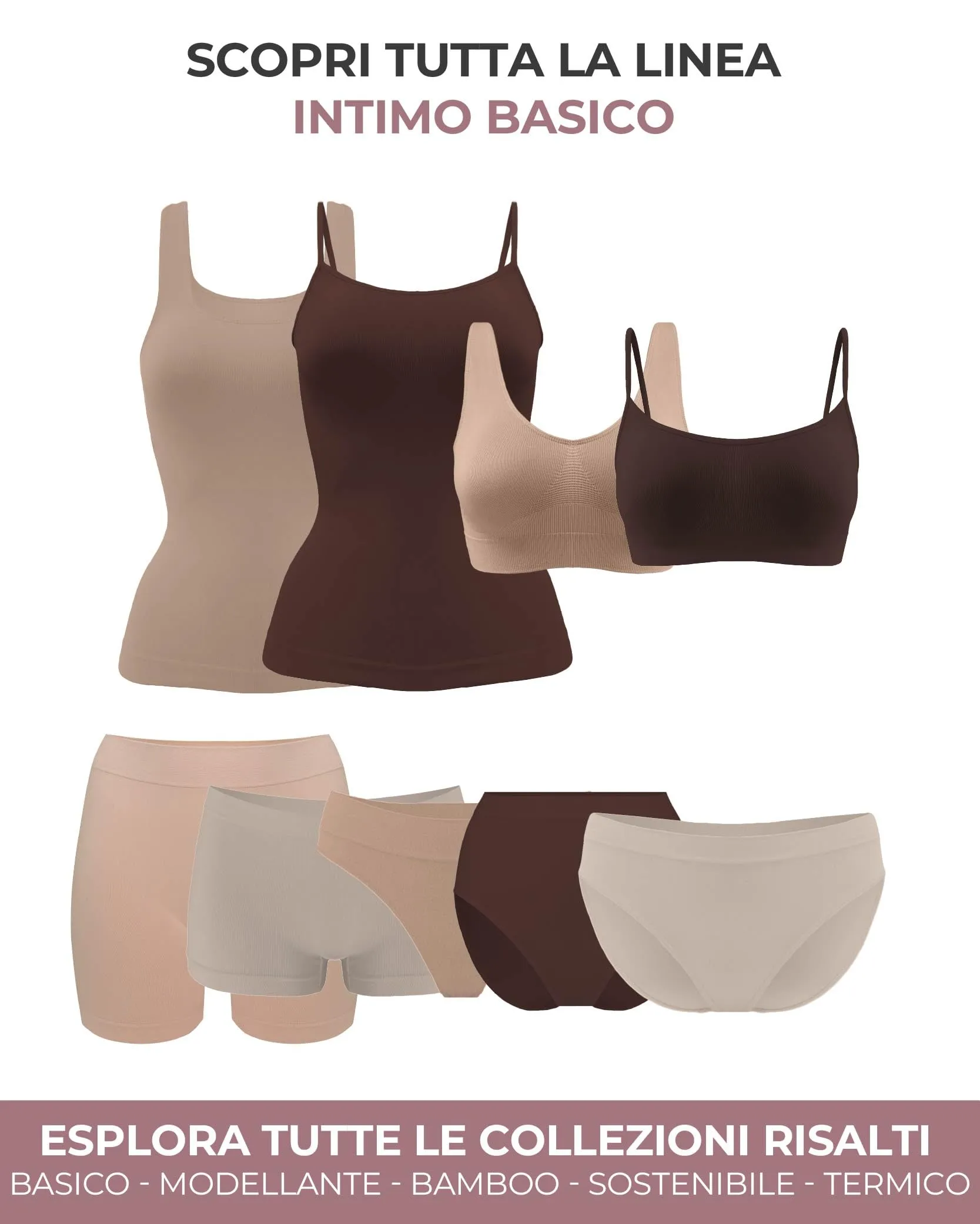 Risalti Reggiseno Senza Ferretto Spalla Stretta, Bralette Seamless in Microfibra, 3 pz - immagine 6