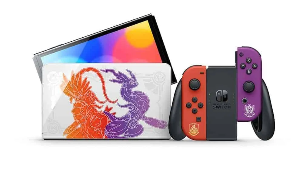 Nintendo Switch OLED Model Pokémon Scarlet & Violet Edition 64 GB - immagine 8