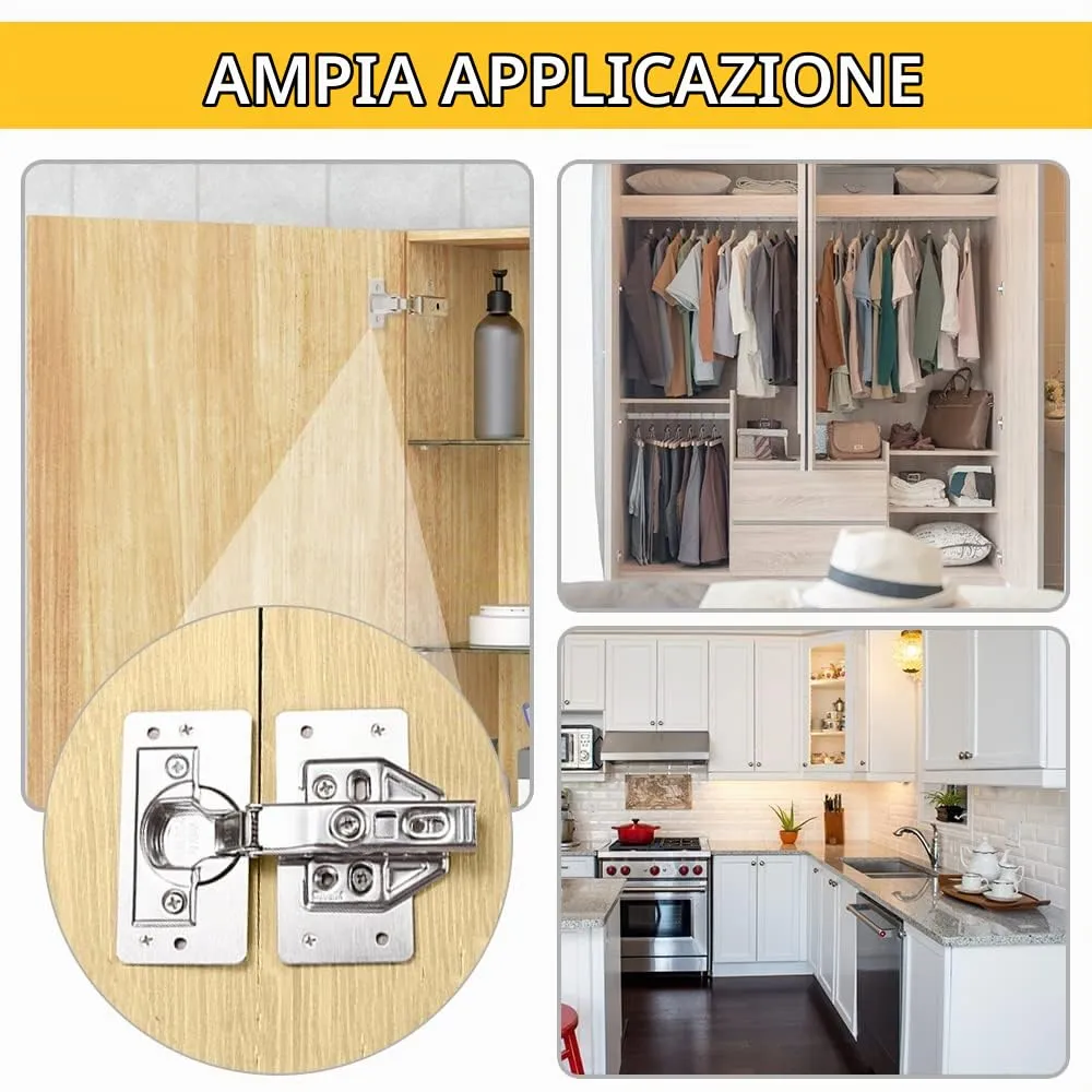 Flintronic Piastra di Riparazione, 8 Pezzi Piastre con 48 Viti, 47x90mm - immagine 7