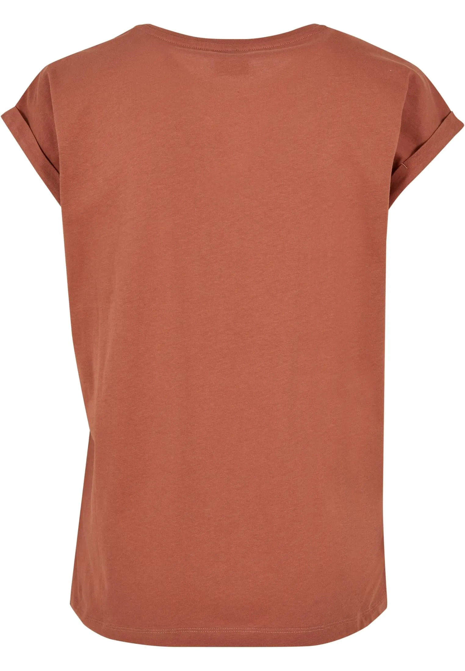 Urban Classics Ladies Modal Extended Shoulder Tee - Terracotta, XXL - immagine 7