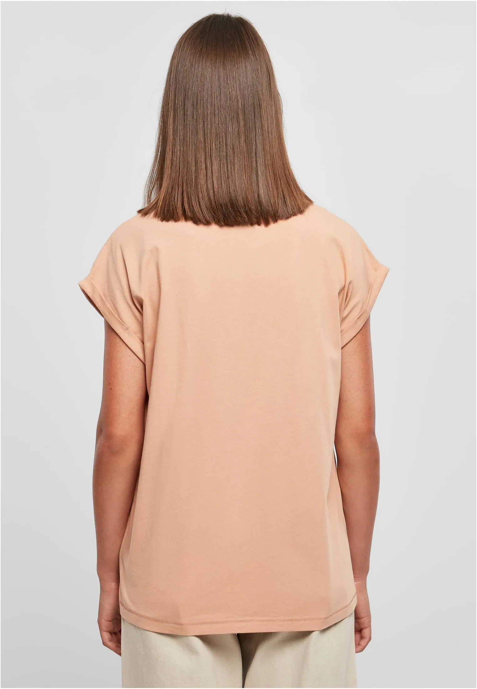 Urban Classics Ladies Extended Shoulder Tee, Amber, 4XL - immagine 6