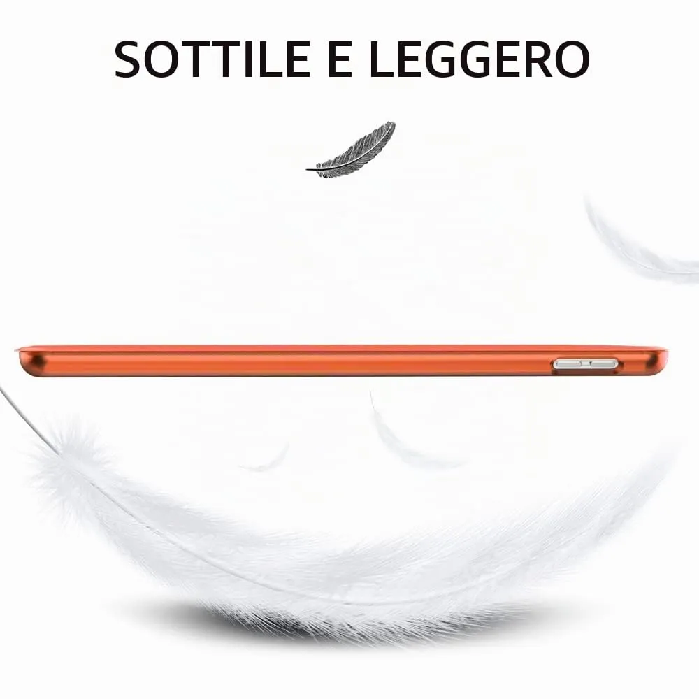 MoKo Cover per iPad 9a/8a/7a Gen 10.2" (2019-2021), Arancione - immagine 8
