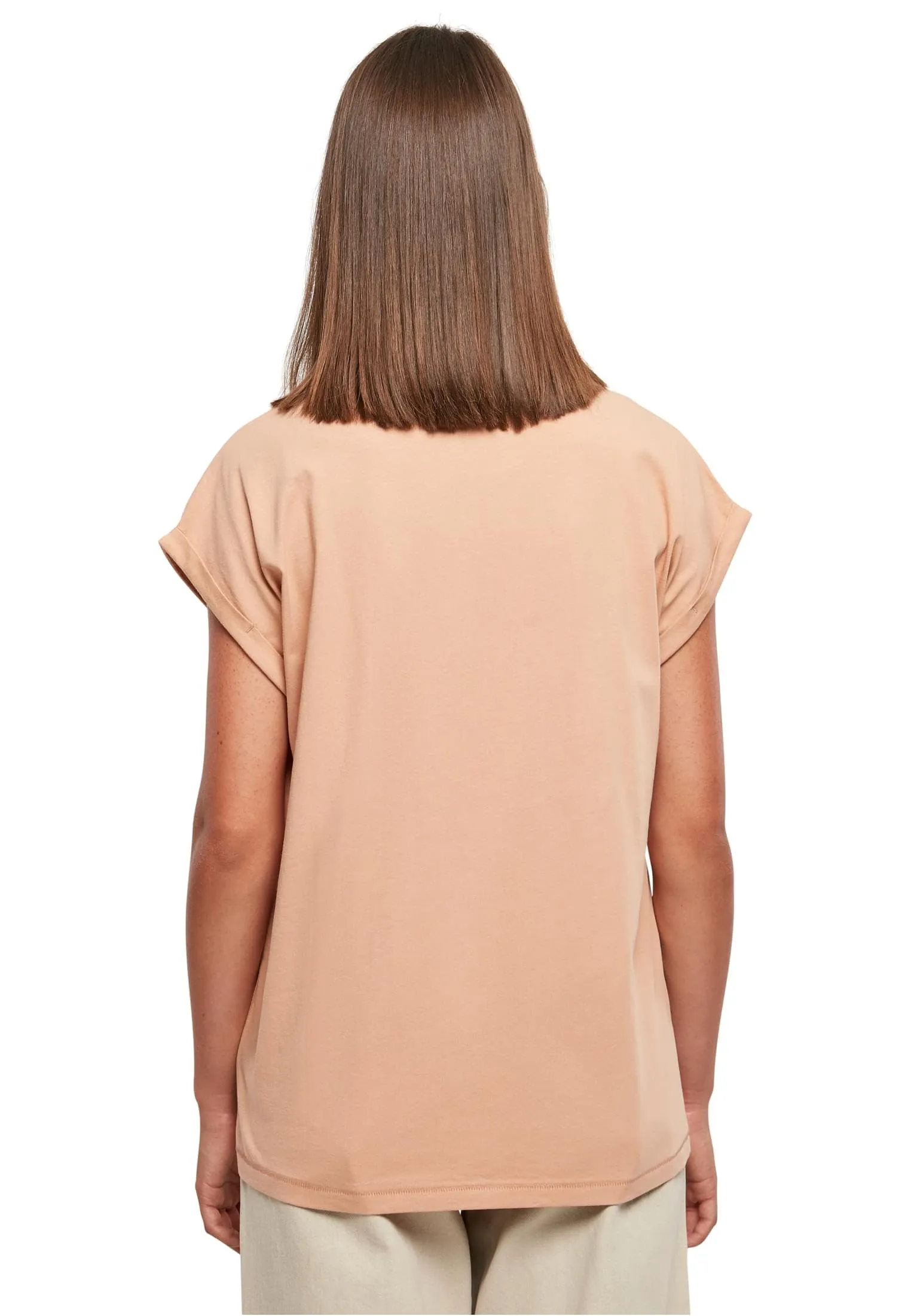 Urban Classics Ladies Extended Shoulder Tee, Amber, 3XL - immagine 3