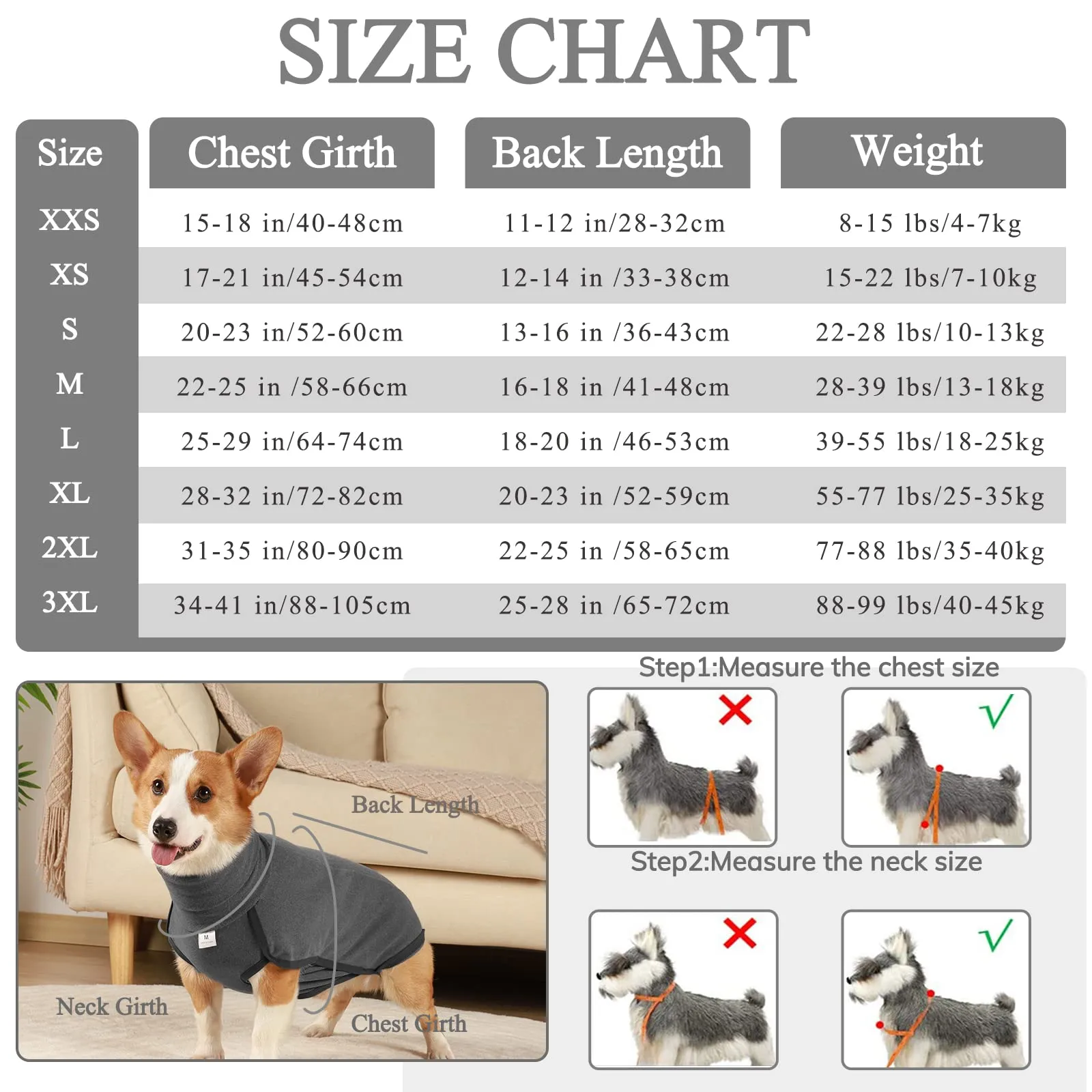 Hjyokuso Cappotto in Pile per Cani, Nero, Taglia S - immagine 3