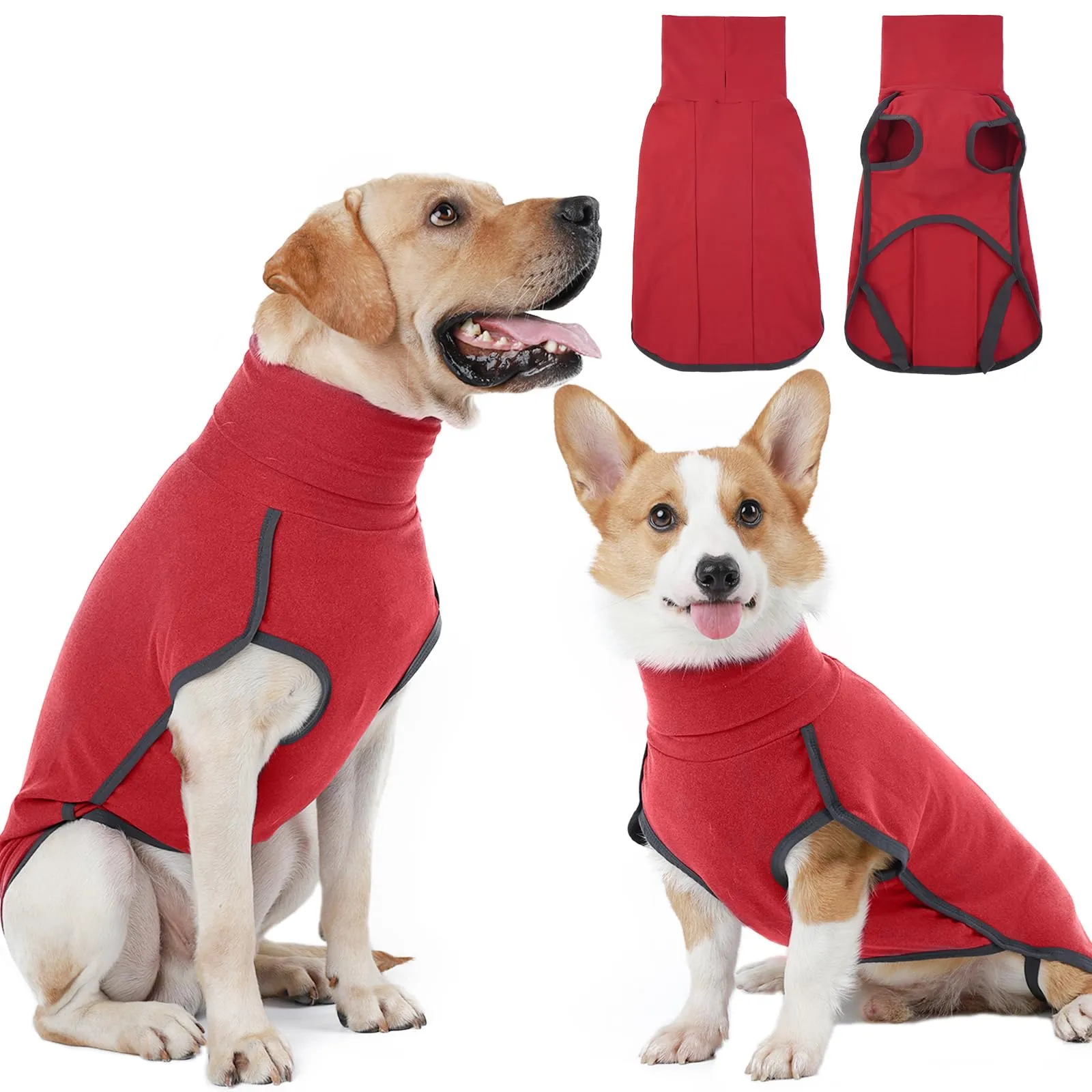 Hjyokuso Cappotto in Pile per Cani, Maglione Caldo e Morbido, Taglie XXS-XXXL - immagine 1