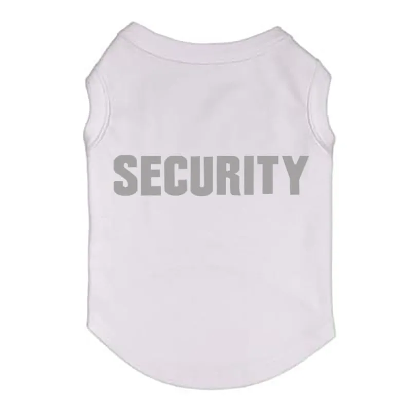 Izefia Security Reflective Dog Shirt Vest for Small and Medium Dogs and Cats - immagine 1