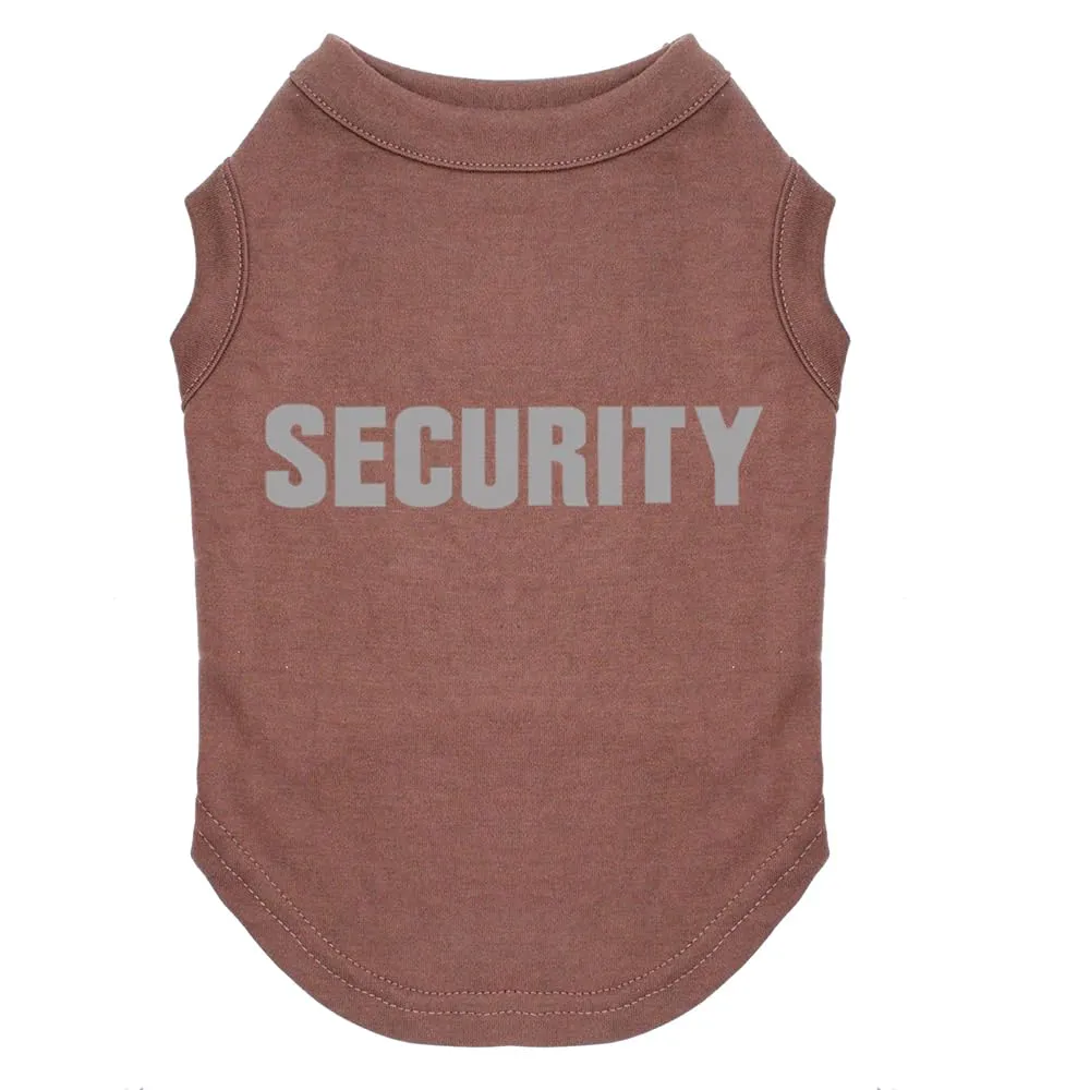 Izefia Security Reflective Dog Shirt Vest for Small and Medium Dogs and Cats - Brown, XXXL - immagine 1