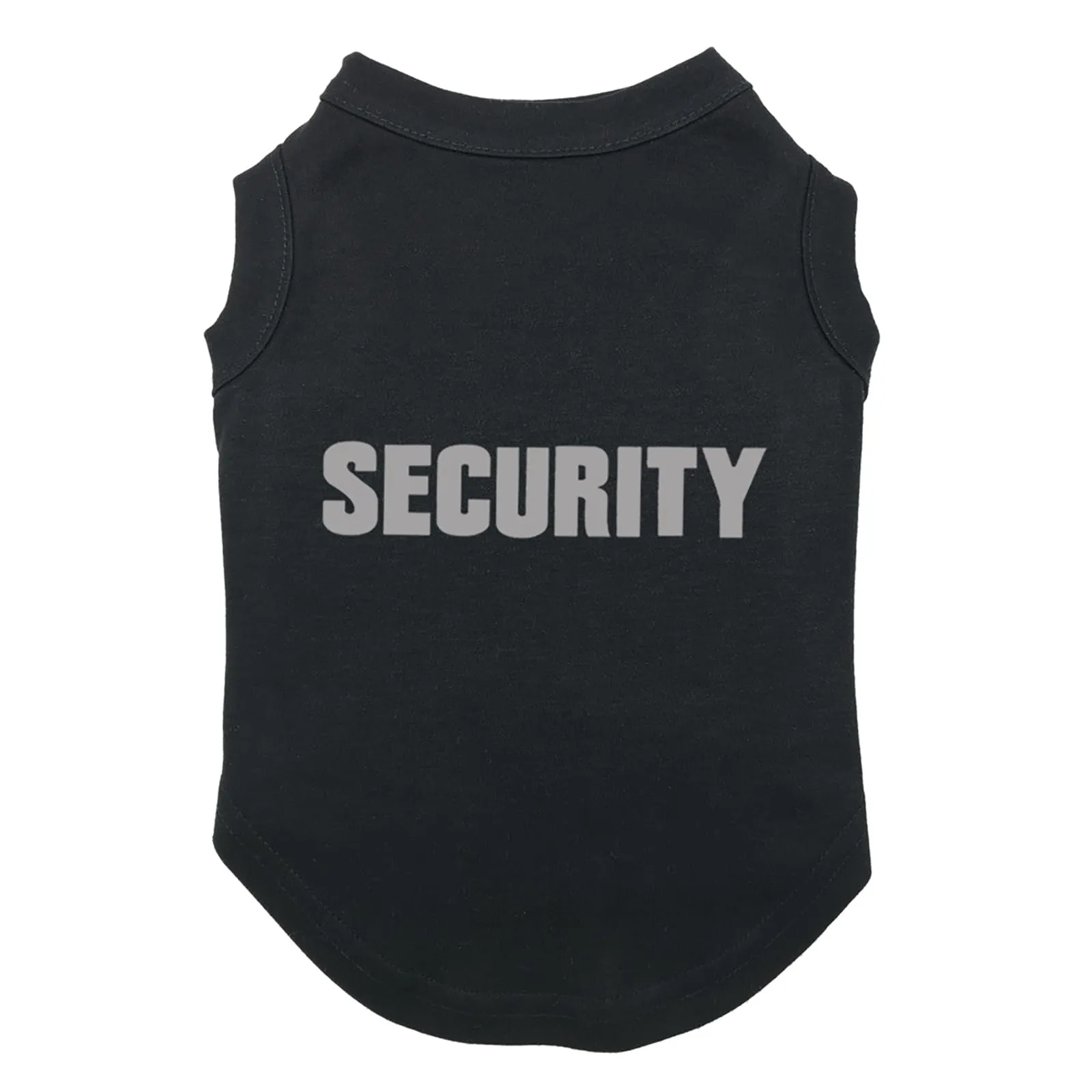 Izefia Security Reflective Dog Shirt Vest for Small and Medium Dogs and Cats - Black - immagine 1