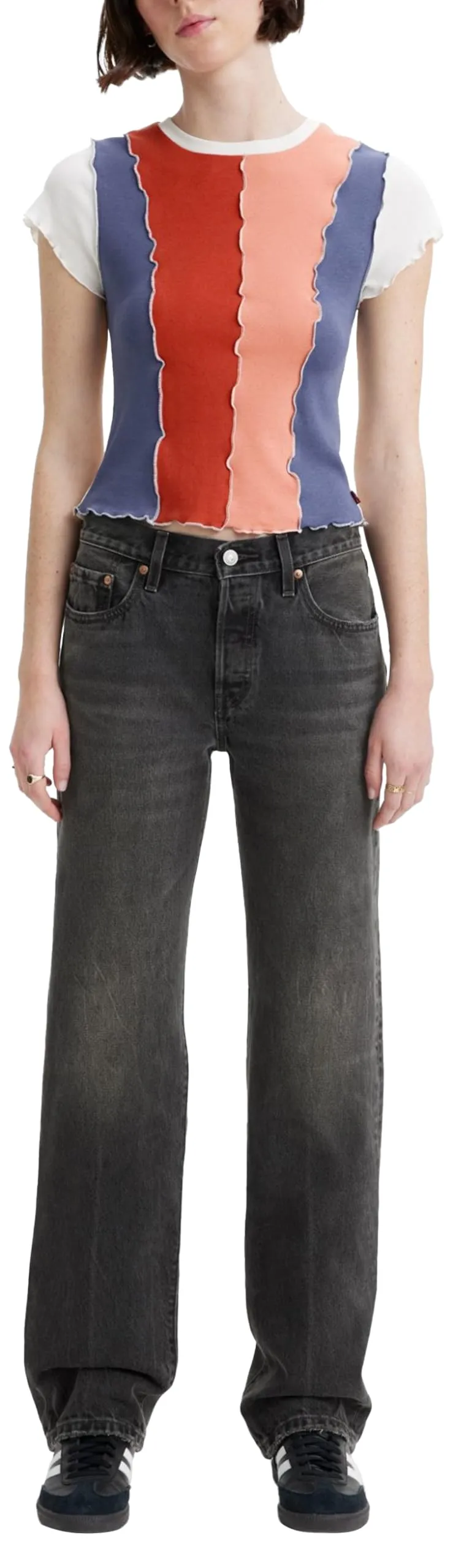 Levi's 501 90's Jeans Donna Stitch School 27W / 32L - immagine 1