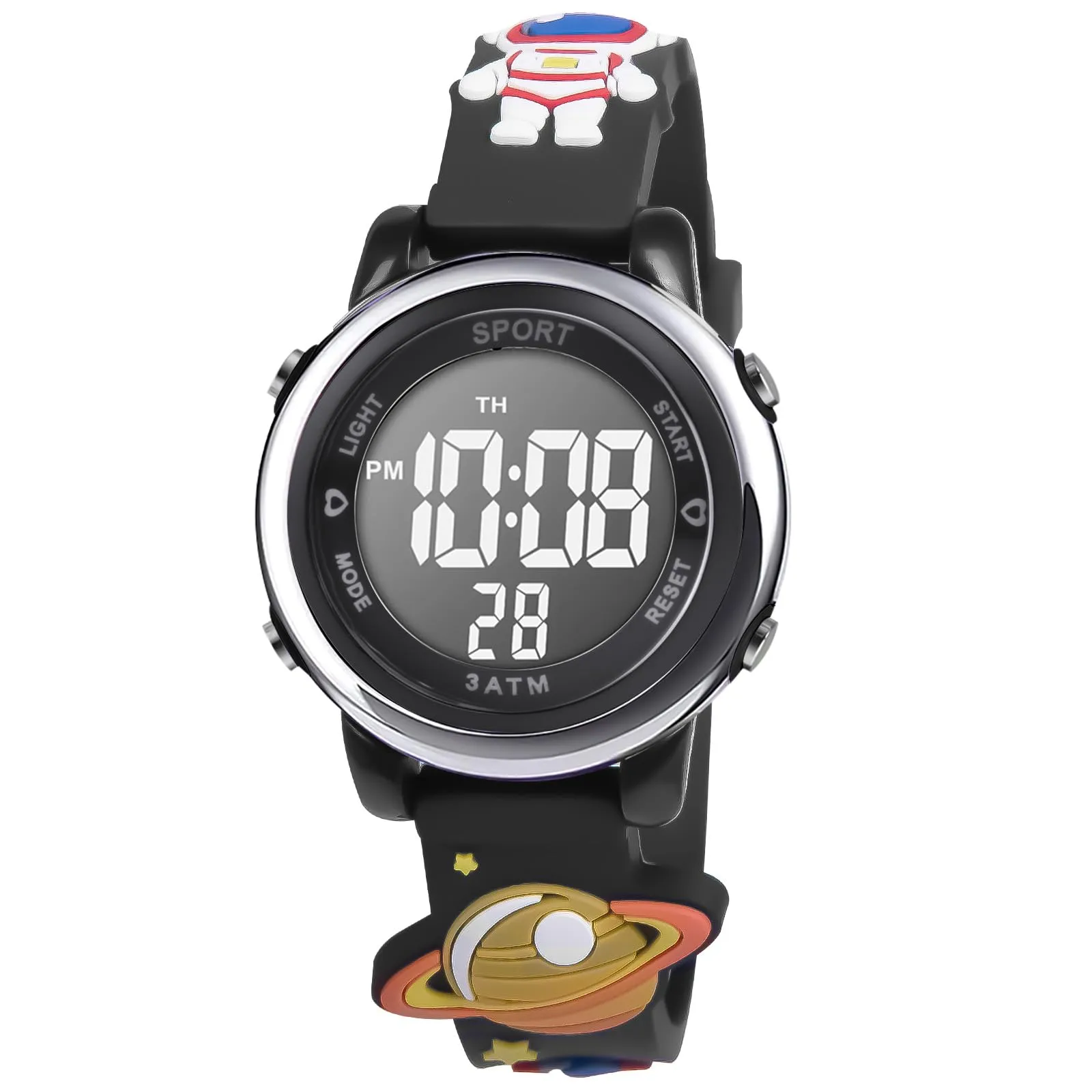 Vicloon Orologio Digitale per Bambini, Design Unicorno 3D, Waterproof, Retroilluminazione a 7 Colori - immagine 1