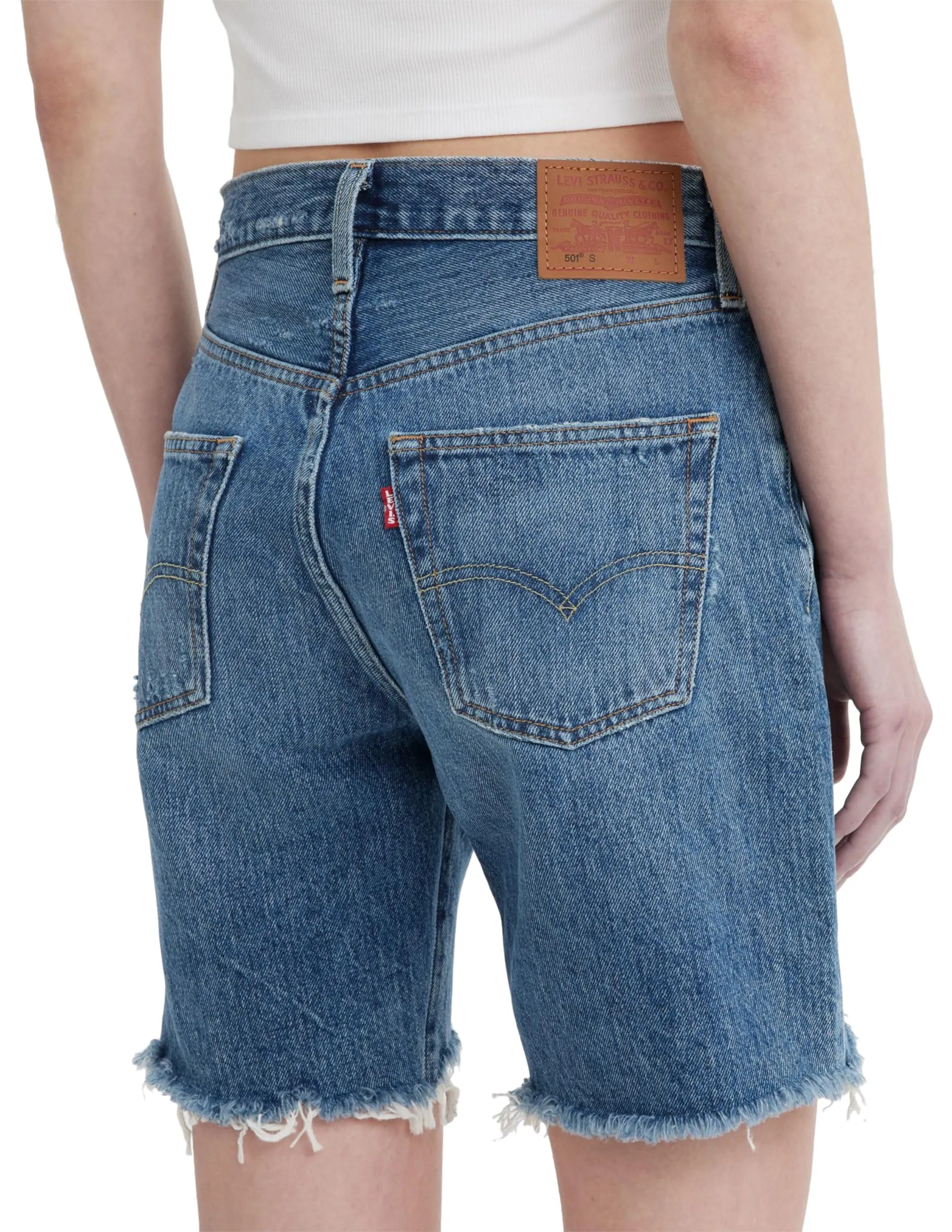 Levi's 501 '90s Pantaloncini Donna Happy Break 23W - immagine 8