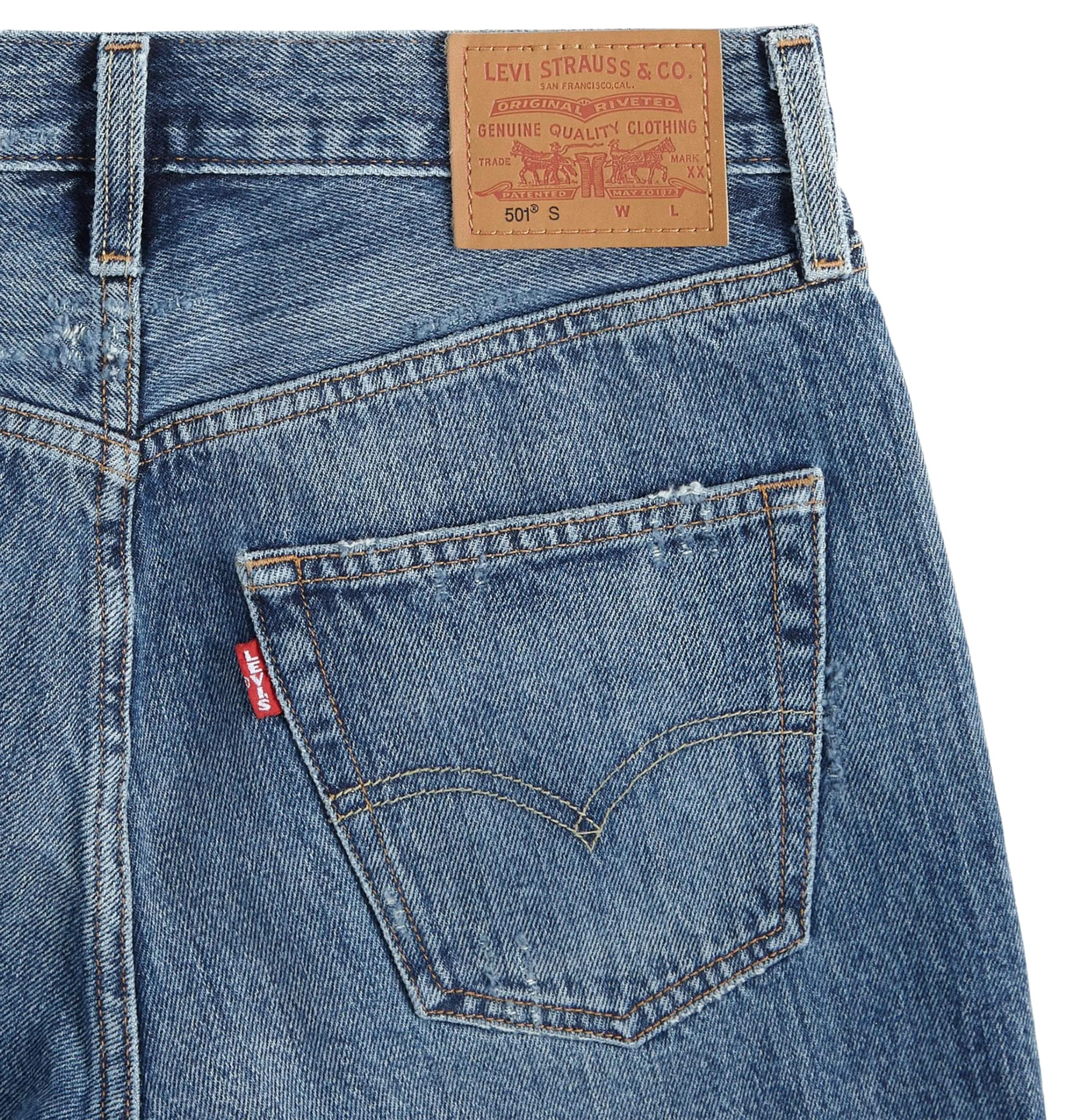 Levi's 501 '90s Pantaloncini Donna Happy Break 24W - immagine 7
