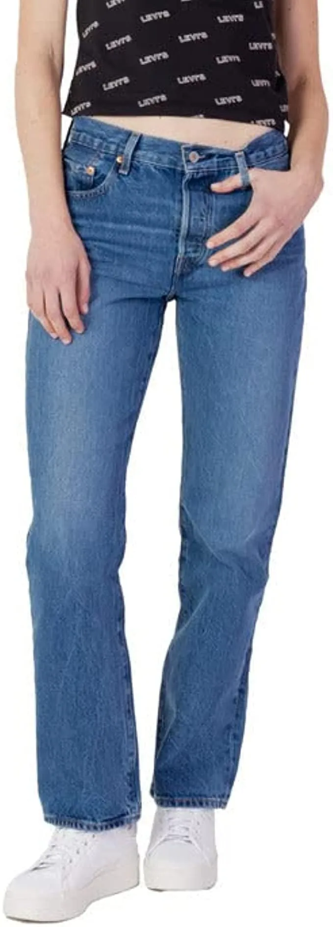 Levi's 501 90's Jeans Donna Blue Beauty 31W / 30L - immagine 1