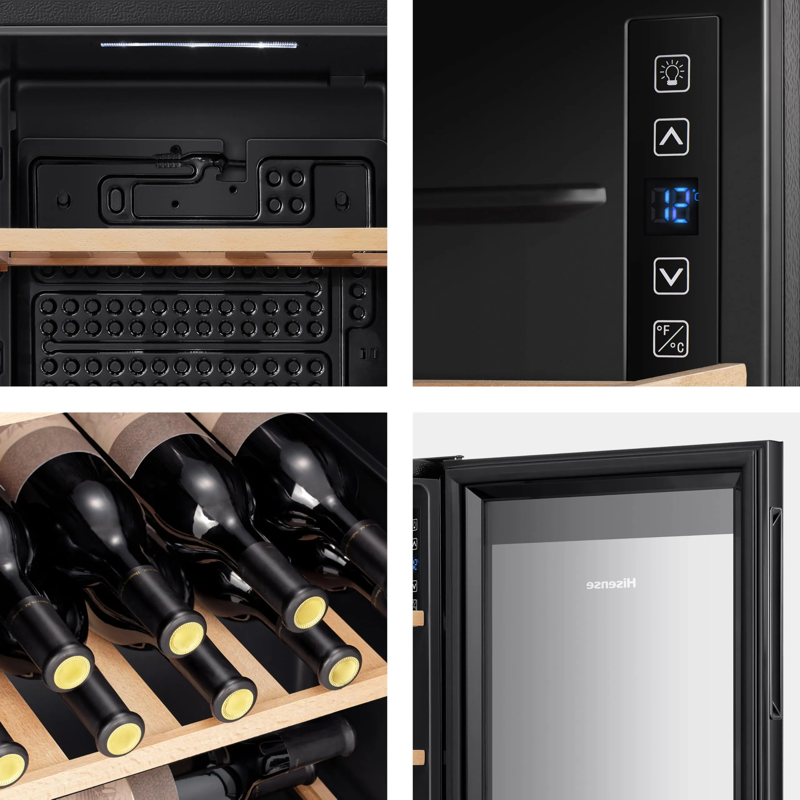 Hisense MWC4894GF Cantina Vino 30 Bottiglie Monotemperatura - immagine 13