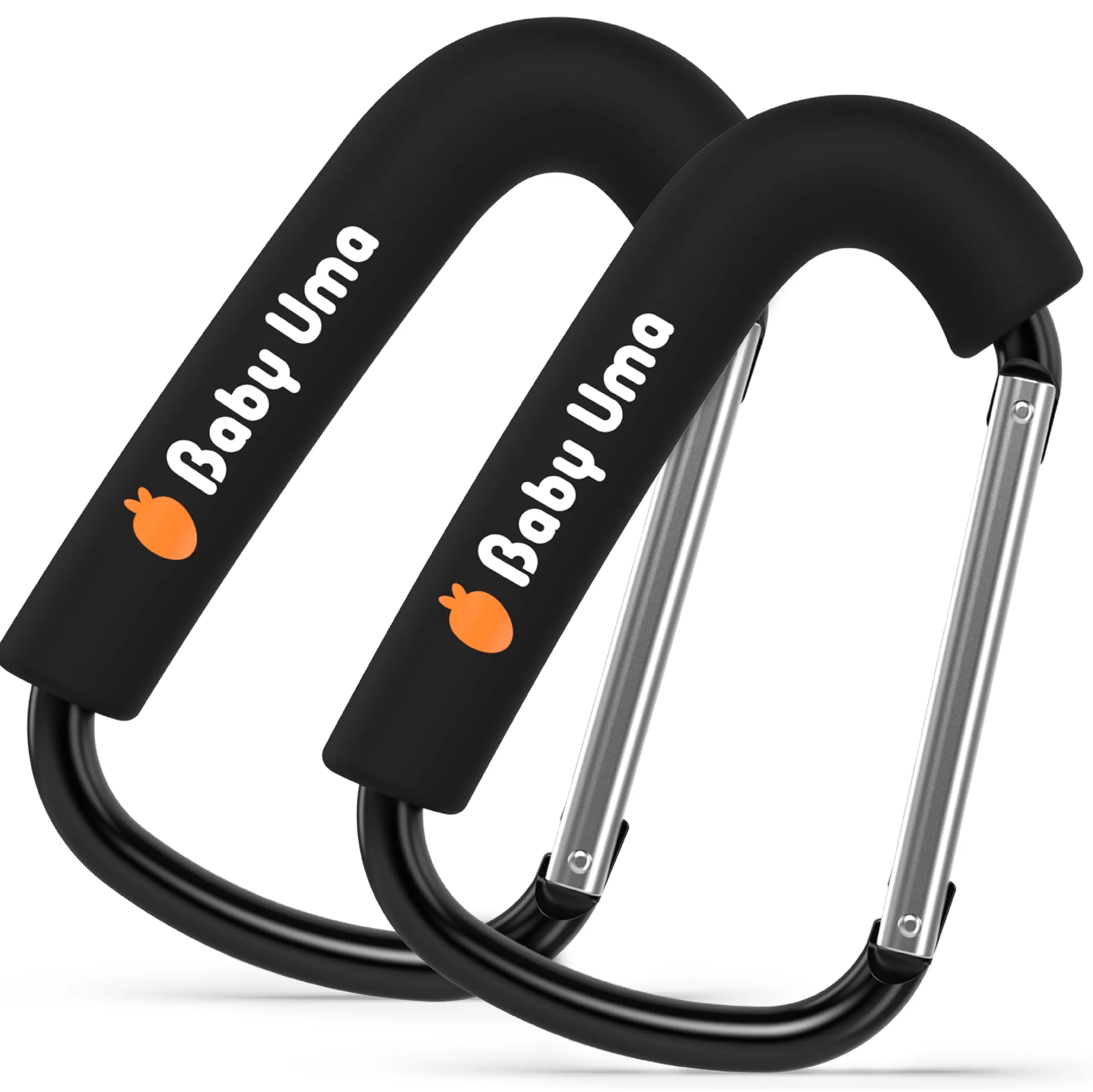 Baby Uma Ganci XL Passeggino Porta Borse Antiscivolo (2 Pezzi) - immagine 1