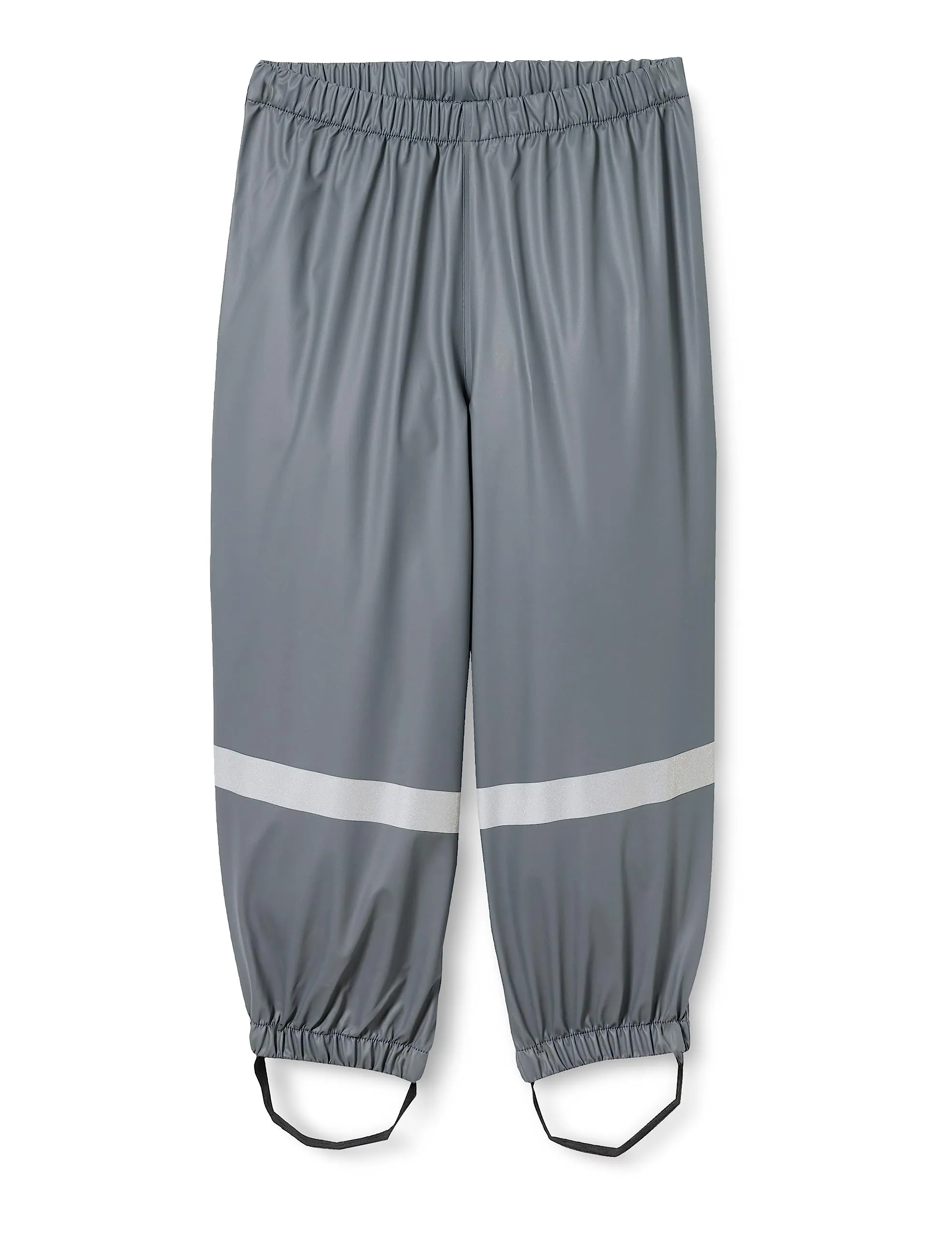 Playshoes Pantaloni Fango Salopette Antipioggia Sfoderati Unisex Bambini e Ragazzi, Grigio Scuro, 86 - immagine 1