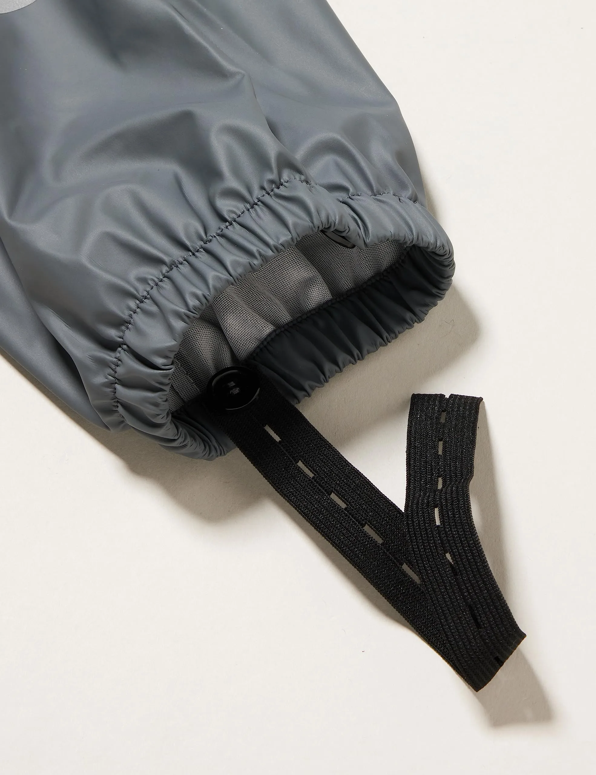 Playshoes Pantaloni Fango Salopette Antipioggia Sfoderati Unisex Bambini e Ragazzi, Grigio Scuro, 104 - immagine 2