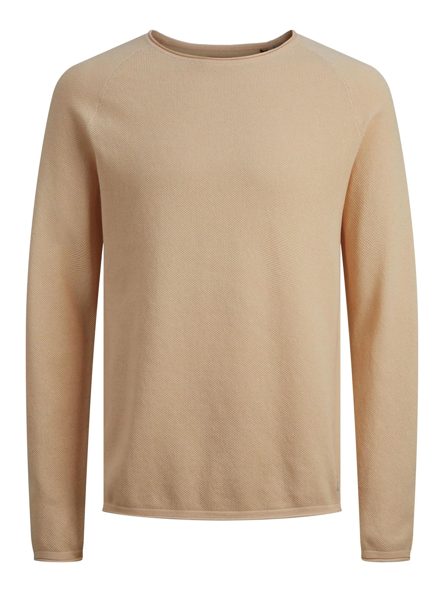 Jack & Jones JJEHILL Knit Crew Neck Noos Sweater, Apricot Ice Twist, XS - immagine 1