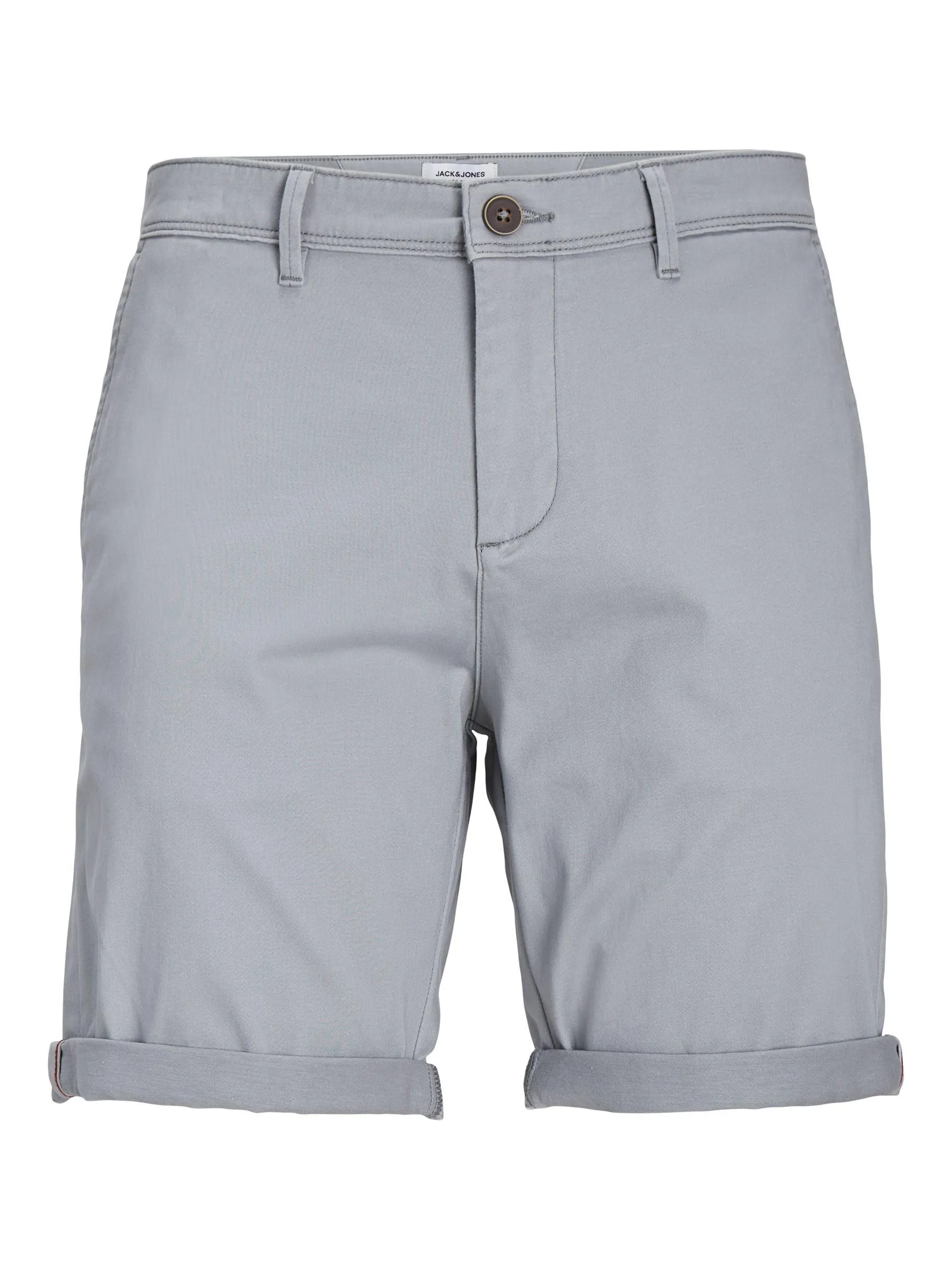 Jack & Jones Pantaloncini Chino Uomo, Grigio, XL - immagine 1