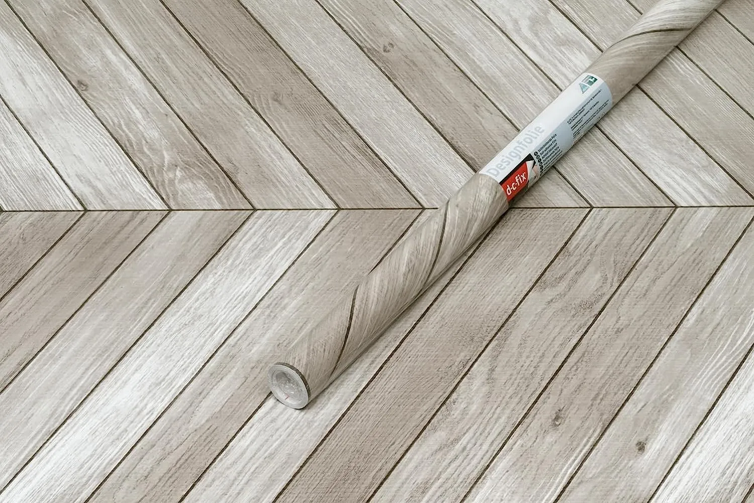 d-c-fix Pellicola Adesiva per Mobili Chevron Gray 67,5 cm x 2 m - immagine 7