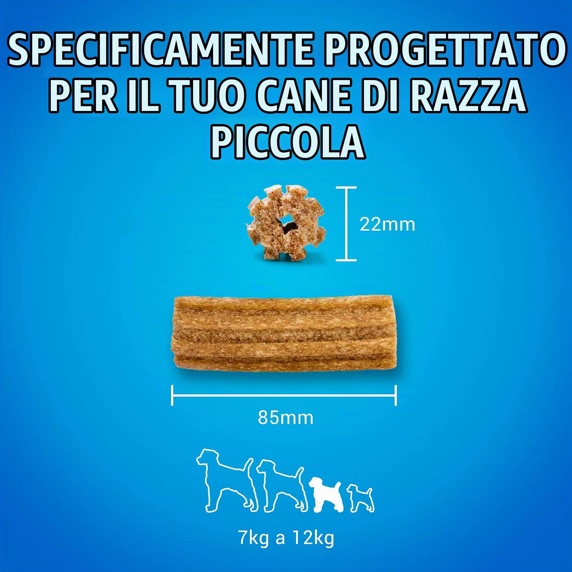 Purina Dentalife Daily Oral Care Snack per Cani Adulti, 6 Confezioni da 7 Stick - immagine 4