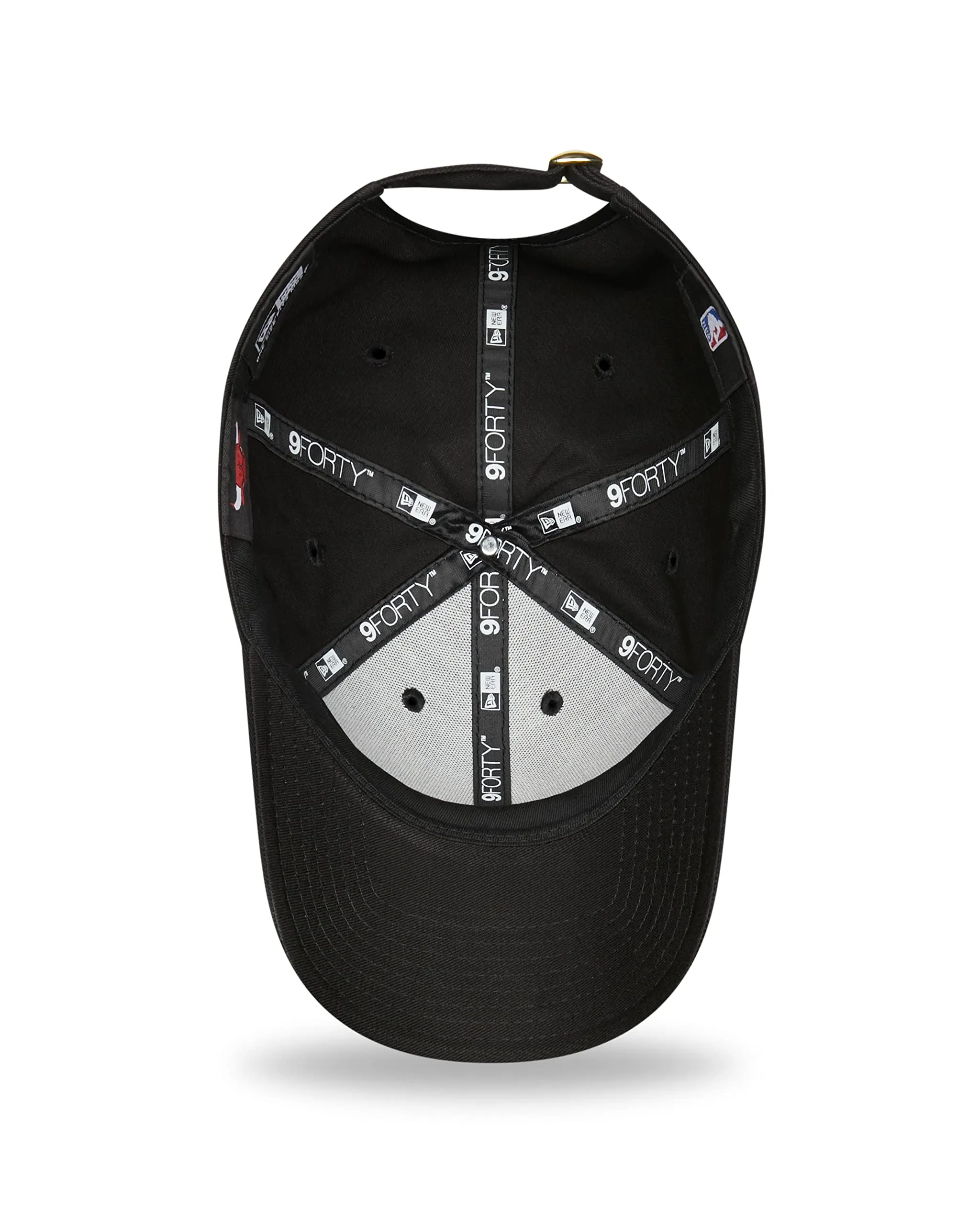New Era Chicago Bulls 9Forty Adjustable Cap - Black Gold - One Size - immagine 5