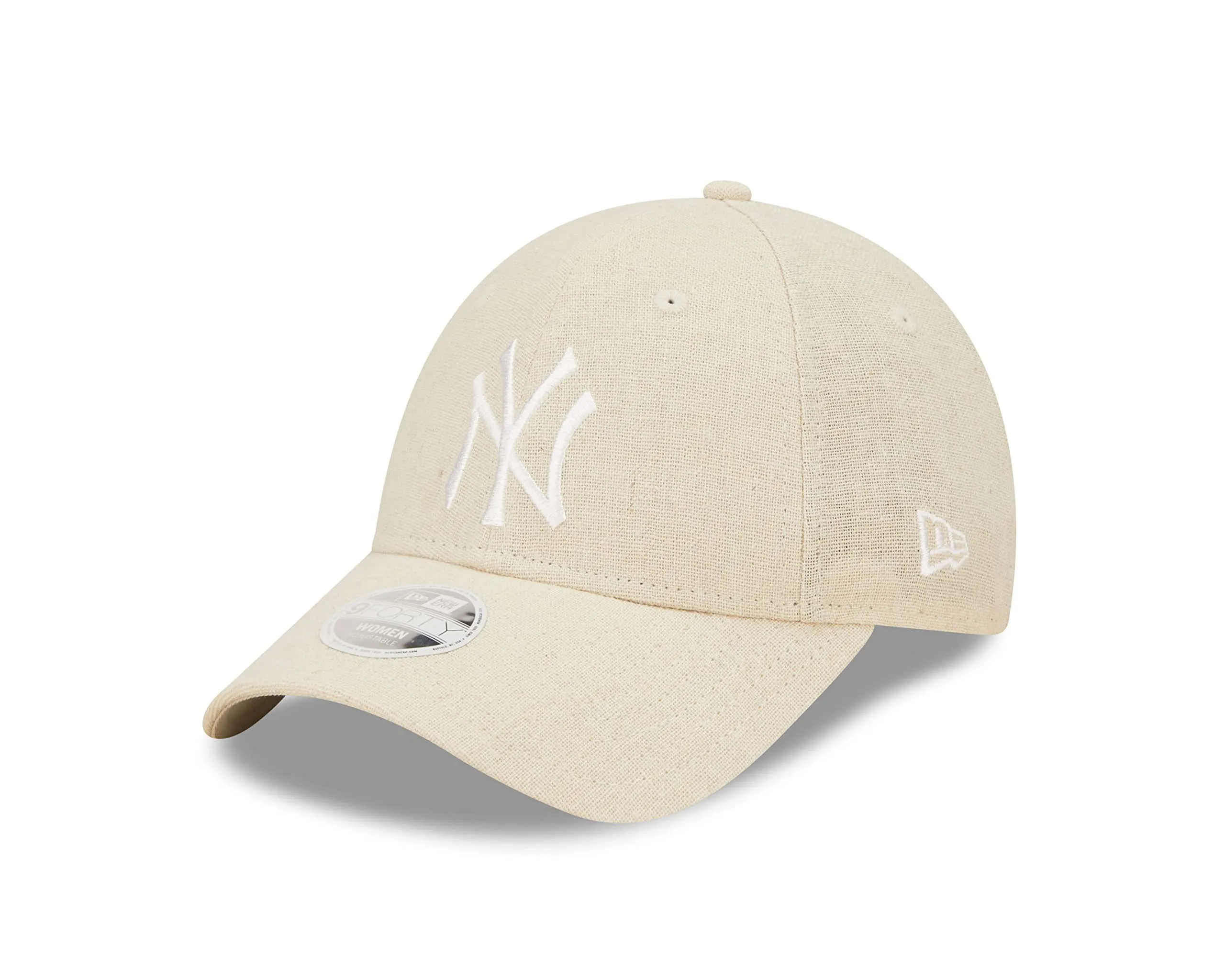 New Era York Yankees MLB 9Forty Adjustable Women's Cap - Linen Stone White - immagine 1