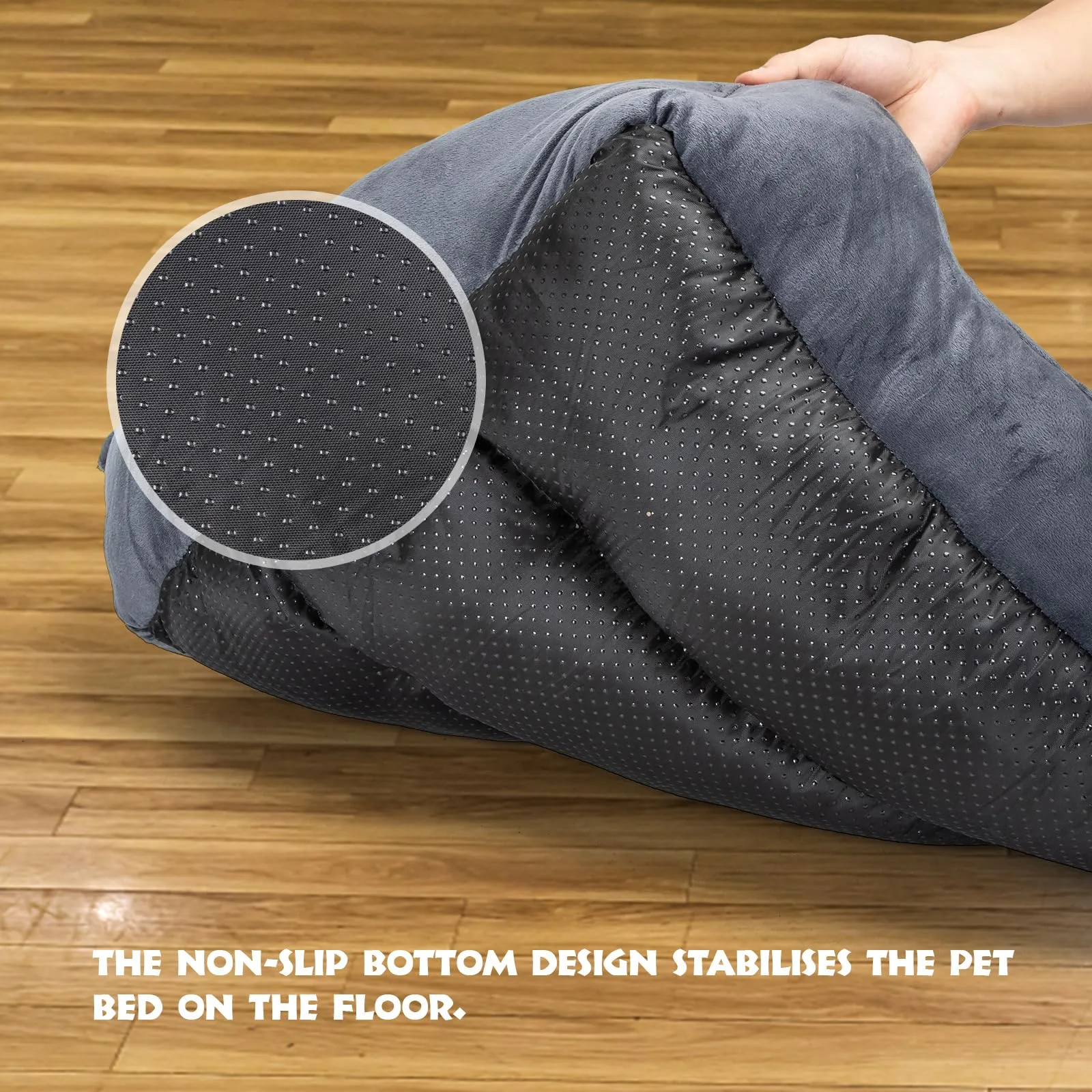 Nobleza Cuccia Cane Interno, Letto Cuscino Lavabile e Traspirante, 67x57cm - immagine 4