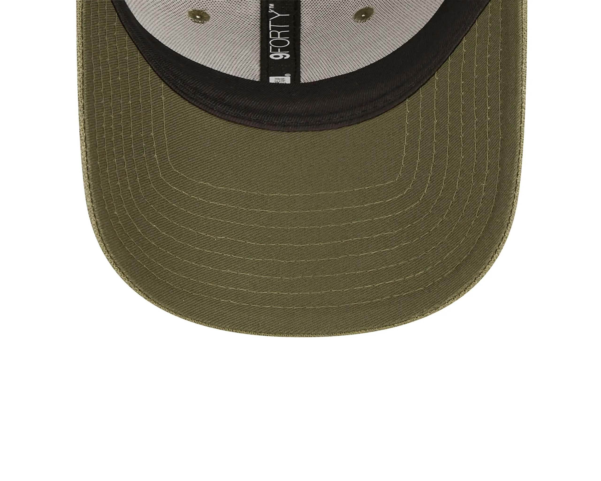 New Era York Yankees MLB 9Forty Adjustable Women's Cap - Linen Olive White - immagine 5