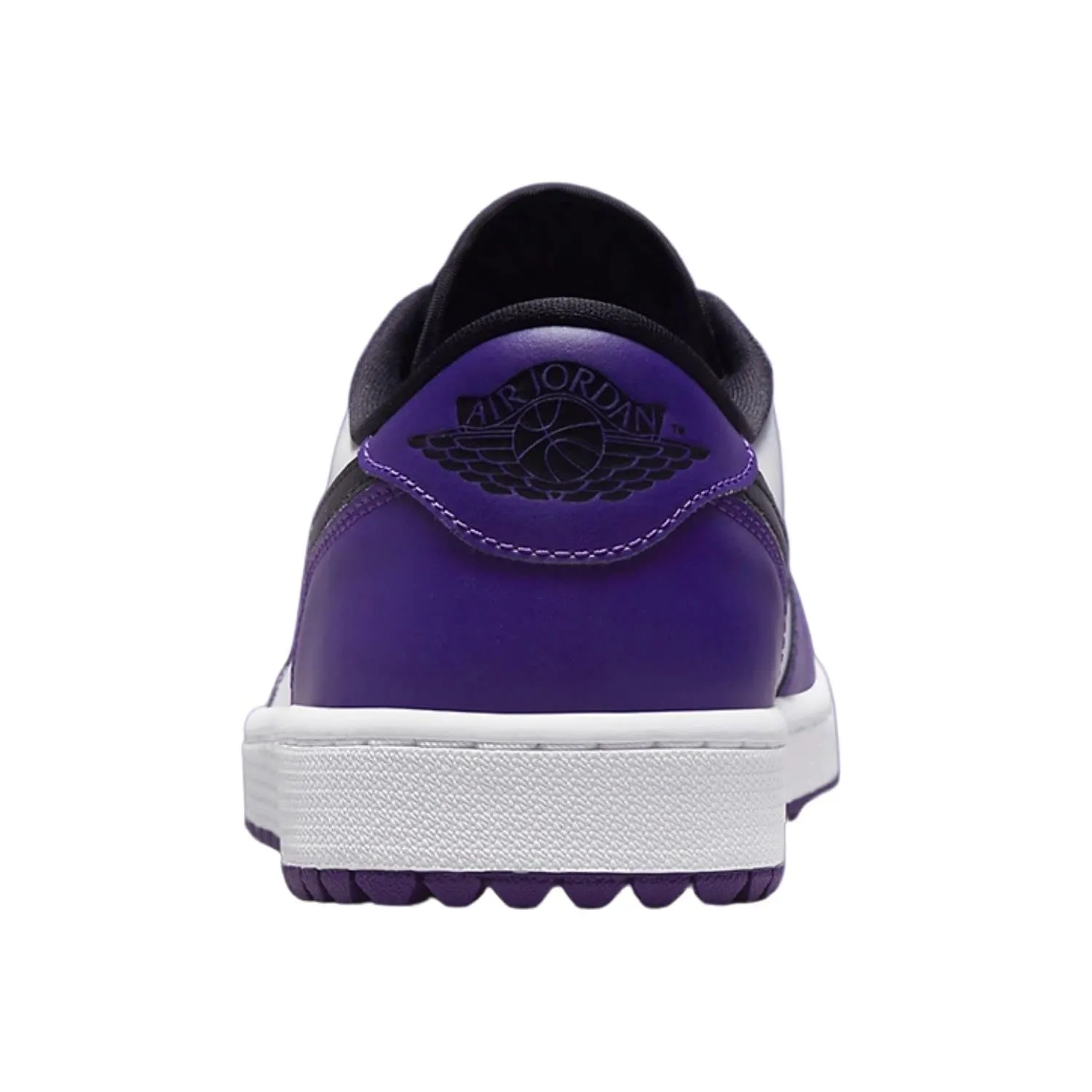 Nike Air Jordan 1 Low Golf Chicago Bianco Nero Corte Viola, 42.5 EU - immagine 4