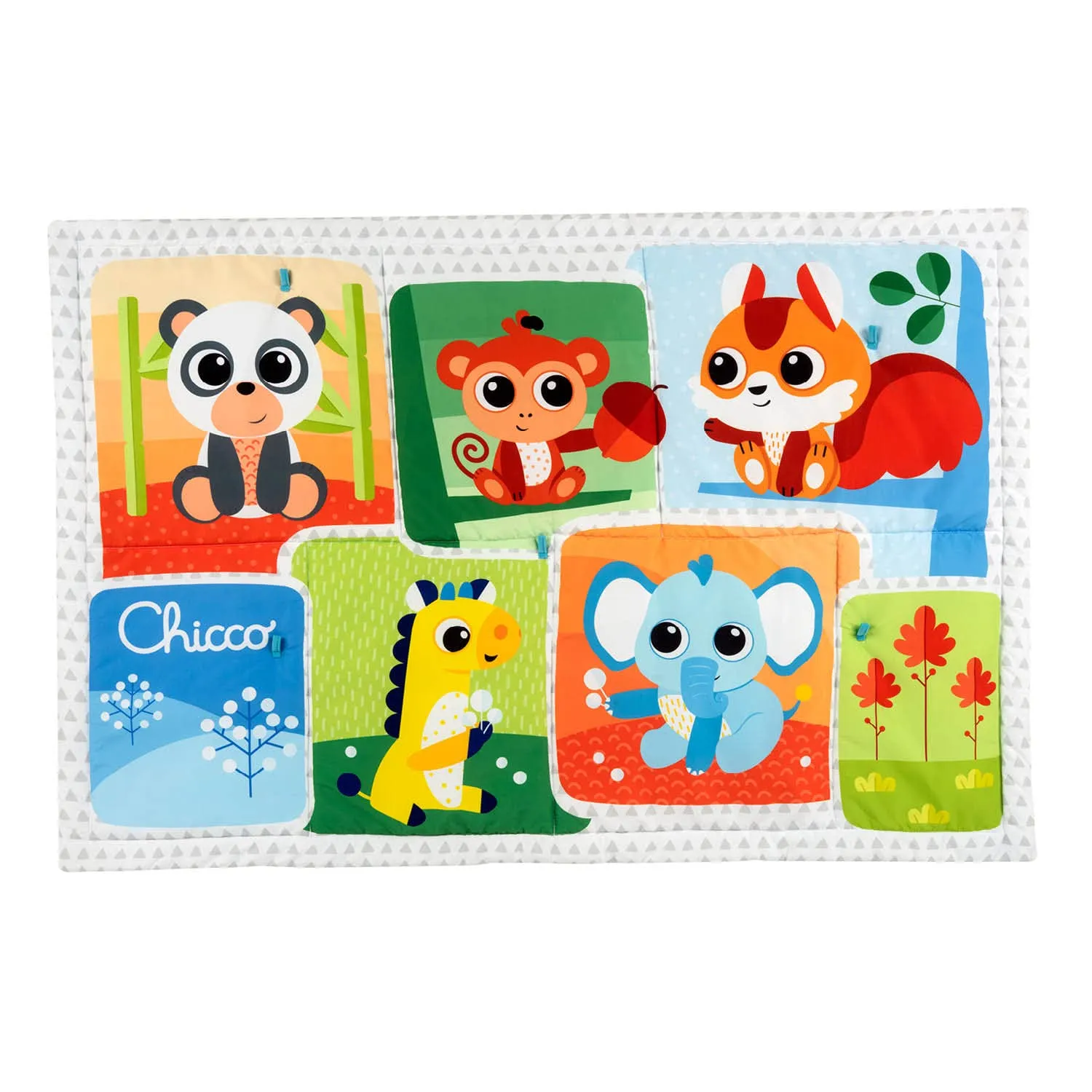 Chicco Tappeto da Gioco XXL Magic Forest, 135 x 90 cm - immagine 1