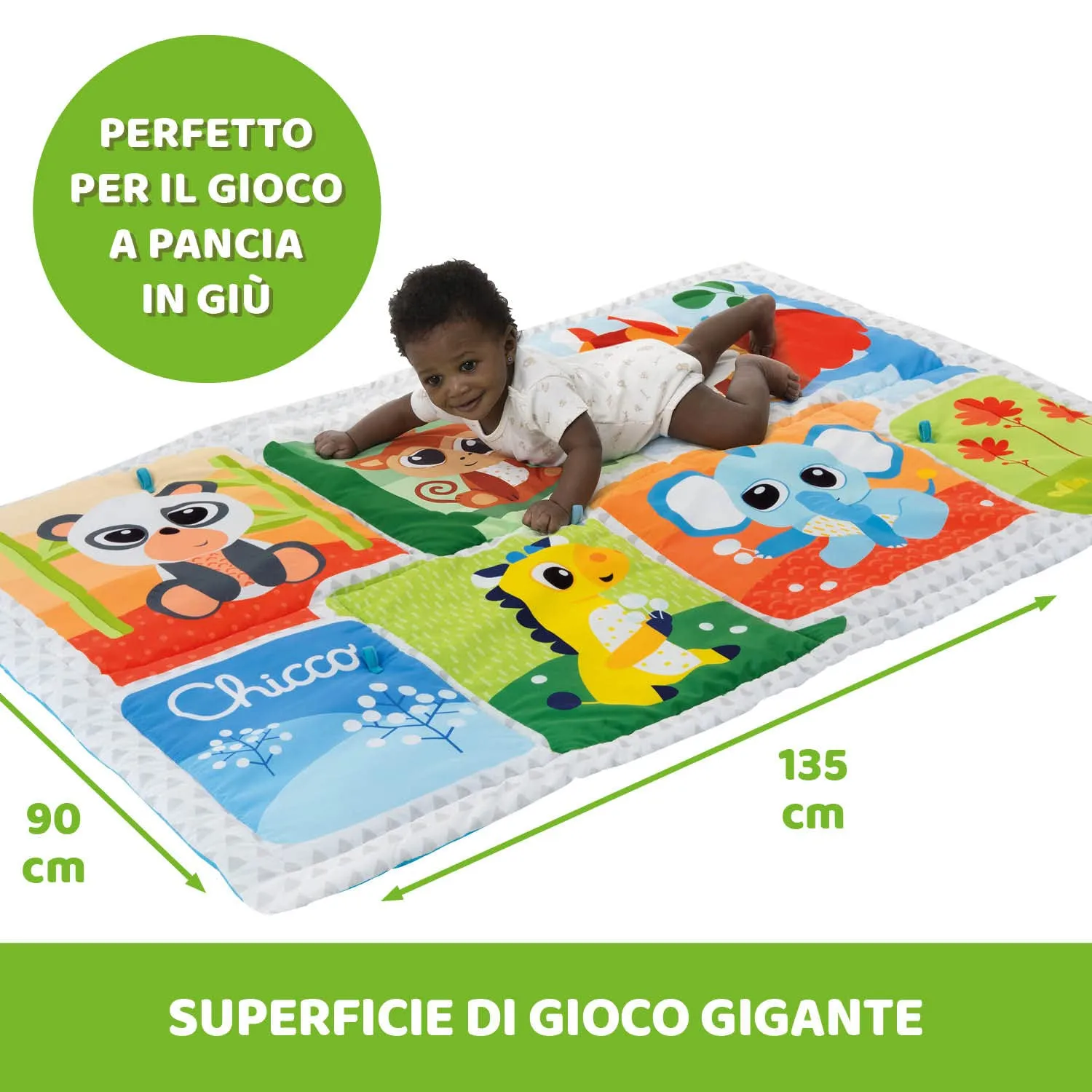Chicco Tappeto da Gioco XXL Magic Forest, 135 x 90 cm - immagine 3