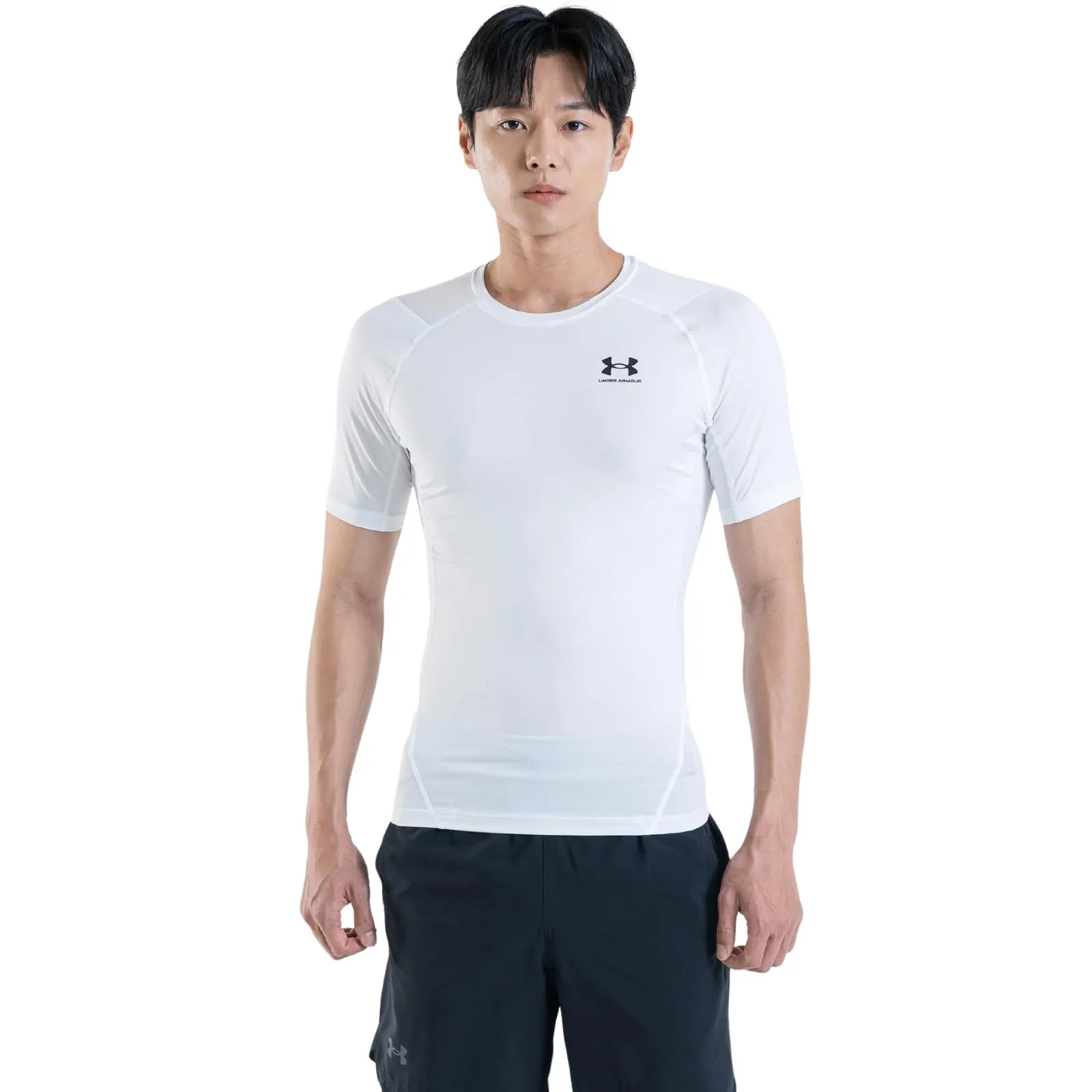 Under Armour HeatGear Maglietta a maniche corte a compressione da uomo - immagine 5