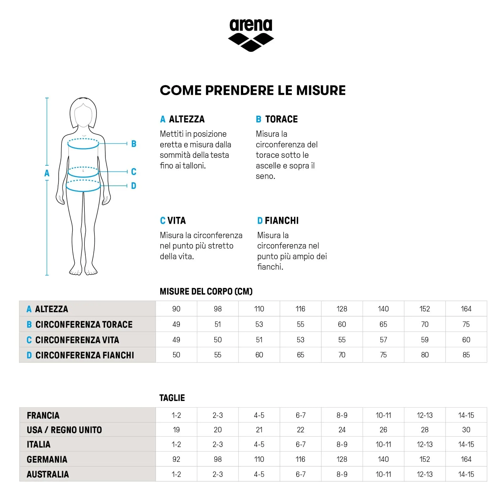 Arena Dynamo Junior Costume Intero Bambina Maxfit Eco - immagine 7