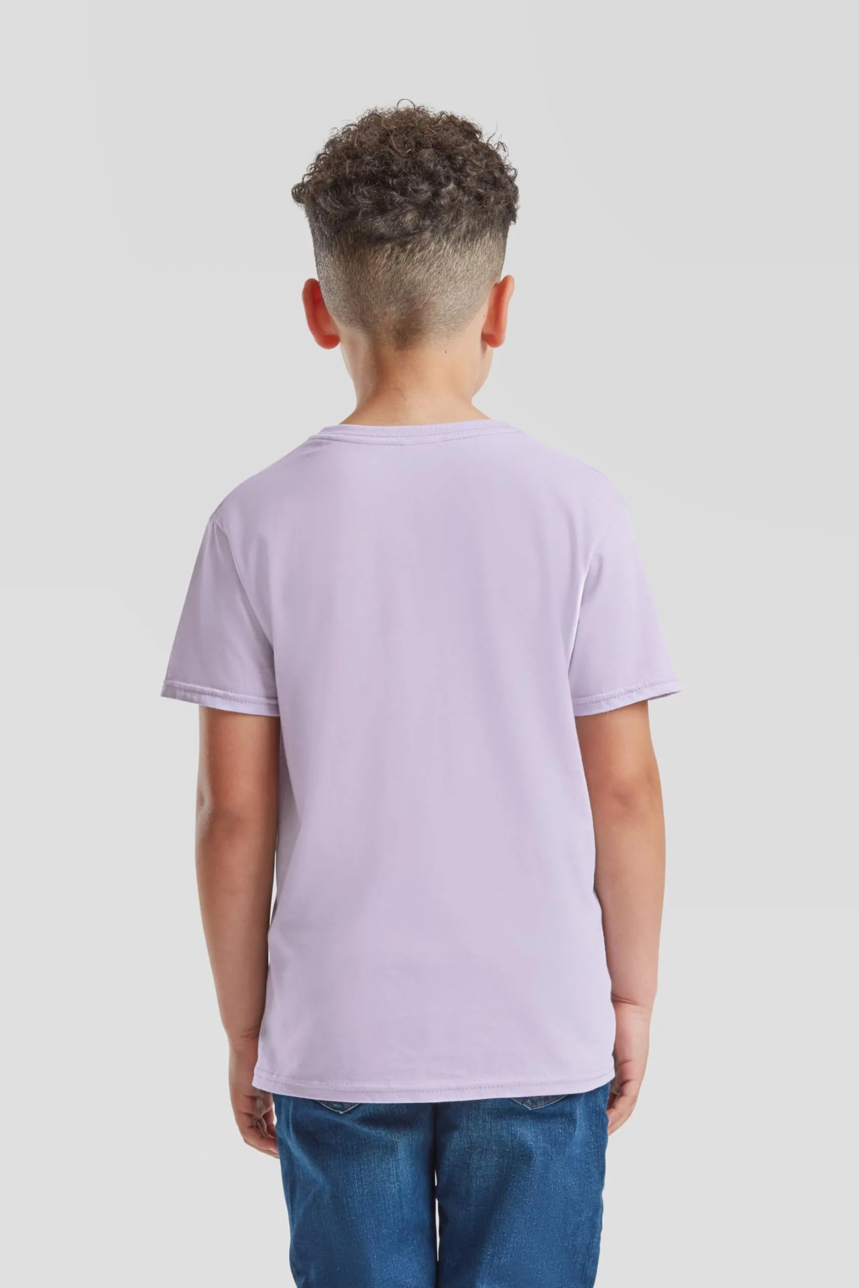 Fruit of the Loom Maglietta da bambini Iconic, Lavanda morbida, 116 cm - immagine 5