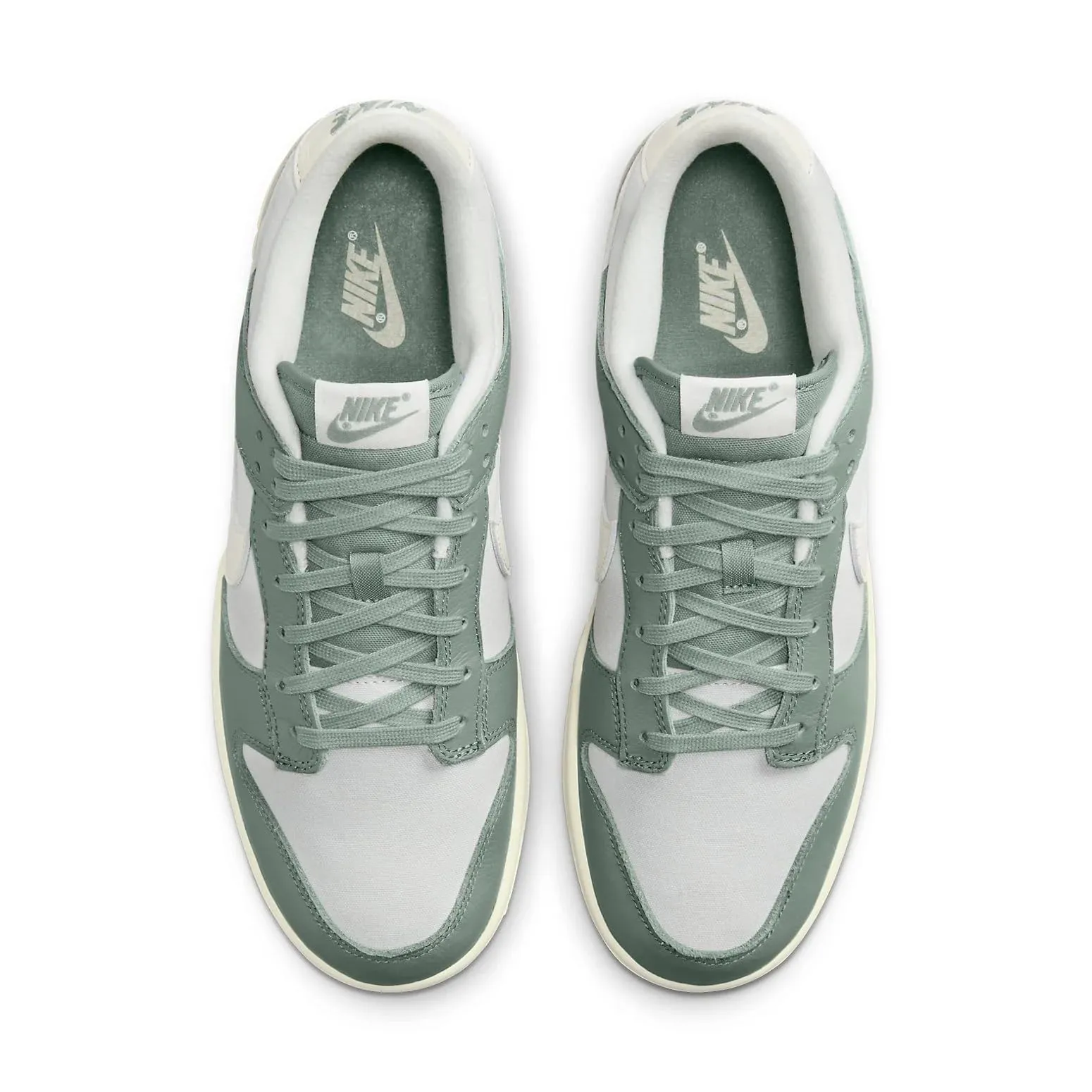 Nike Air Jordan 1 Mid Women's Basketball Shoes, Mica Green Sail Photon Powder, 41 EU - immagine 6