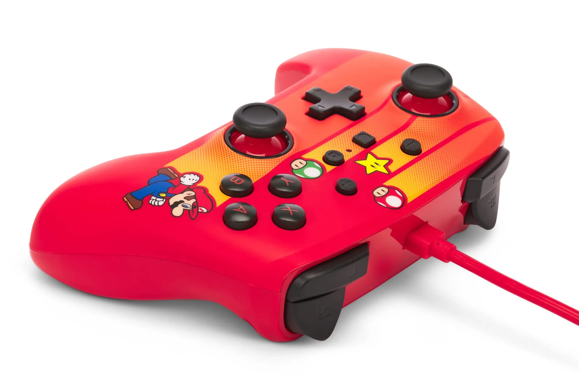 PowerA Wired Advanced Controller for Nintendo Switch - Speedster Mario - immagine 6