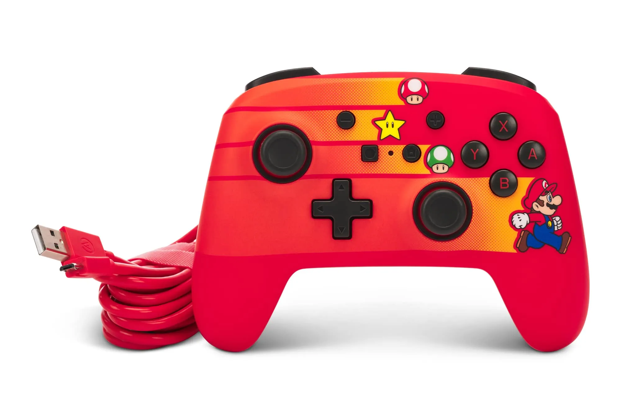 PowerA Wired Advanced Controller for Nintendo Switch - Speedster Mario - immagine 9