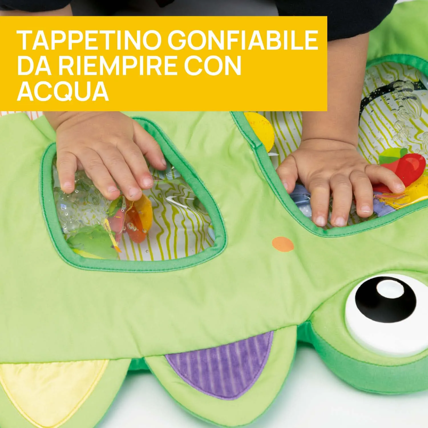 Chicco Coccodrillo Tappeto ad Acqua Sensoriale per Bambini 6-36 Mesi - immagine 3