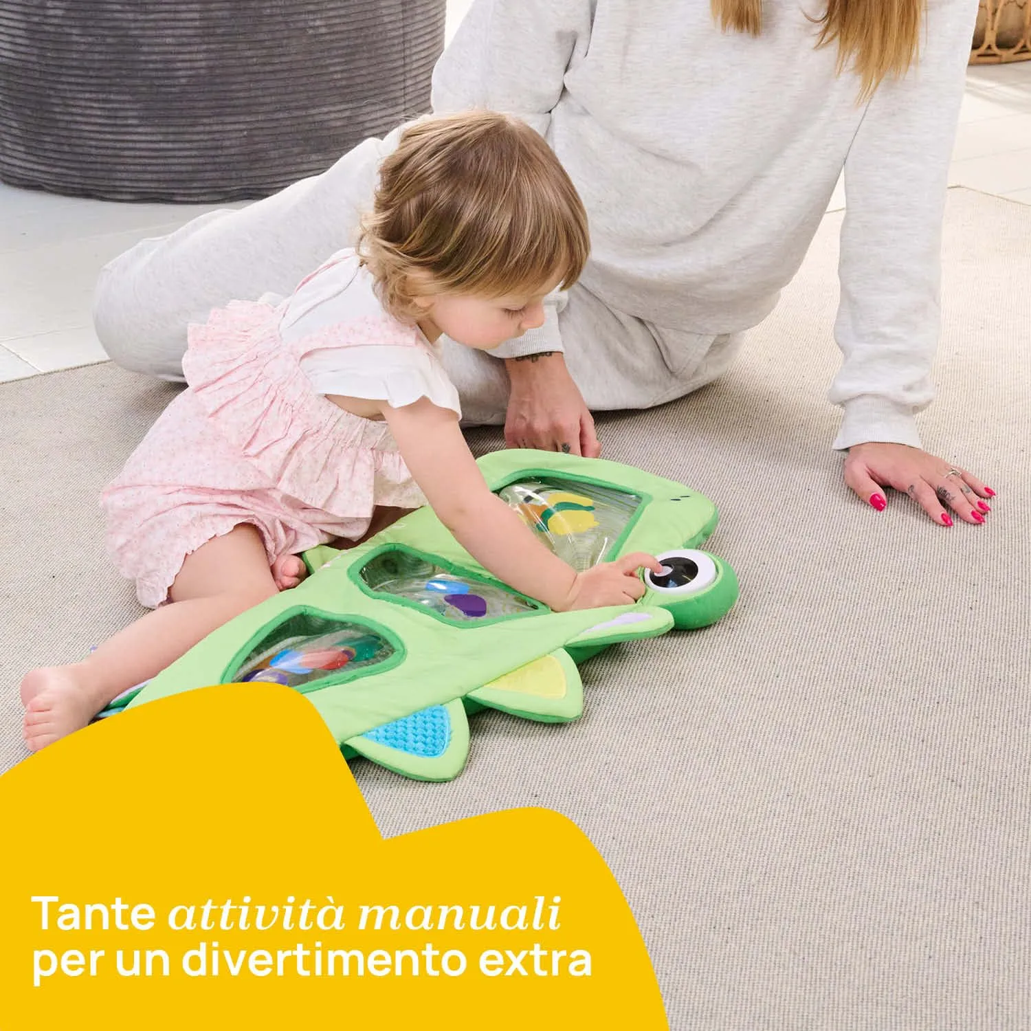 Chicco Coccodrillo Tappeto ad Acqua Sensoriale per Bambini 6-36 Mesi - immagine 8