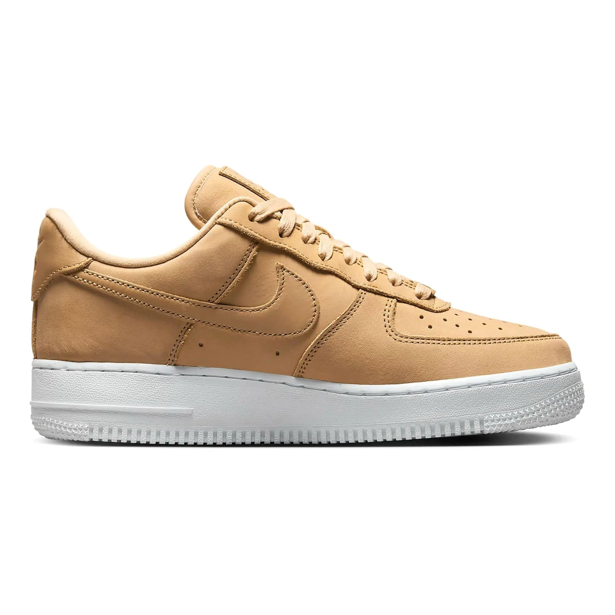 Nike Air Force 1 Premium Donna, Tan White, 38.5 EU - immagine 3