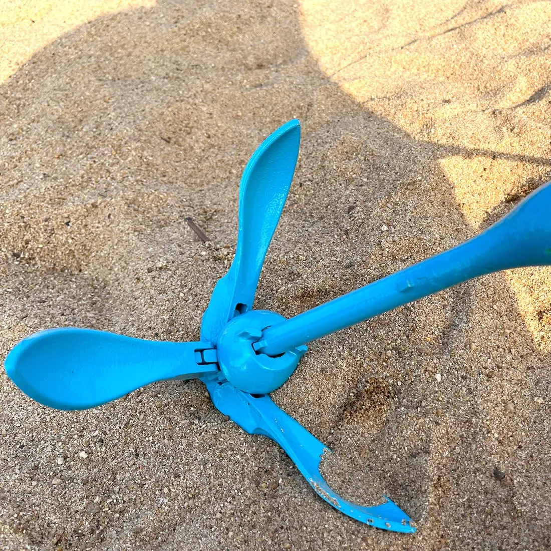 BeGrit Ancora Barca Pieghevole 1.5kg Kit per Kayak e Gommone con Cima - immagine 4