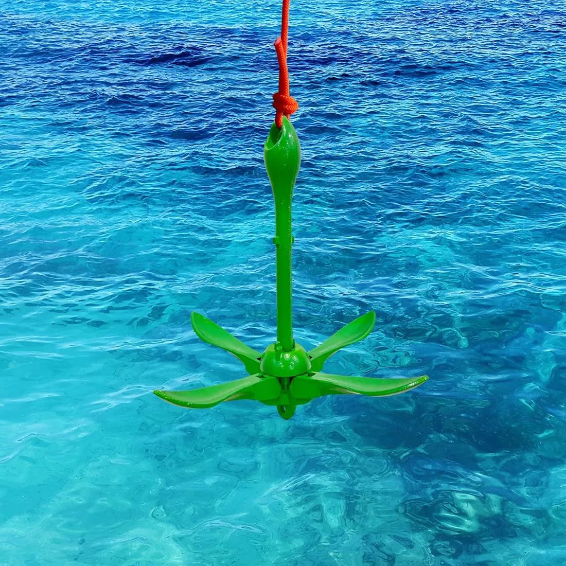 BeGrit Ancora Pieghevole 1.5kg per Kayak e Gommone con Cima - immagine 4