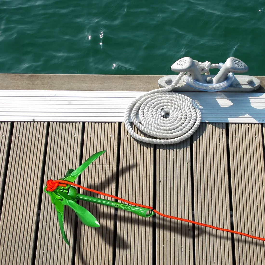 BeGrit Ancora Pieghevole 1.5kg per Kayak e Gommone con Cima - immagine 5