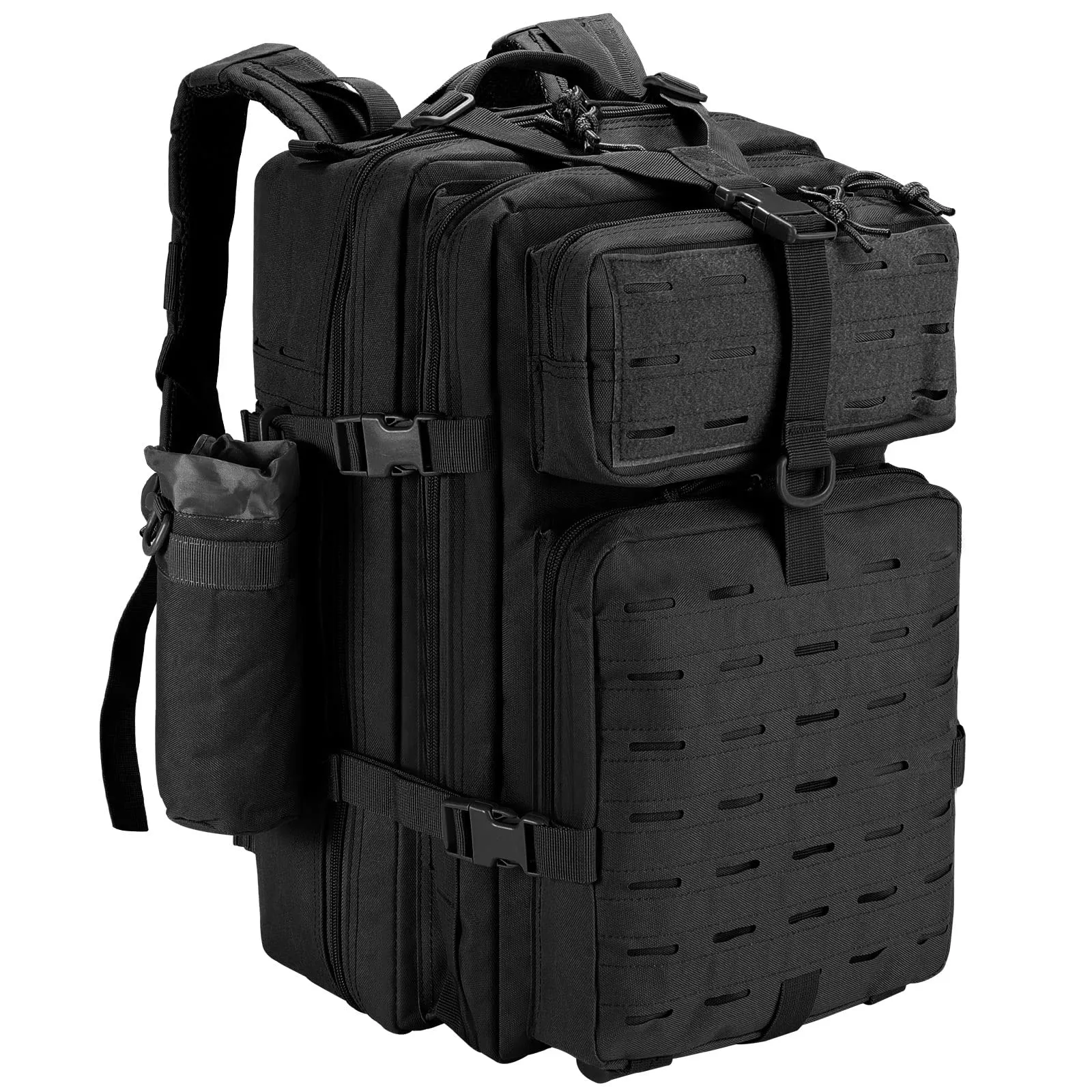 SHANNA Zaino Tattico Militare 45 Litri Impermeabile con Sistema Molle per Hiking, Campeggio e Trekking - immagine 1