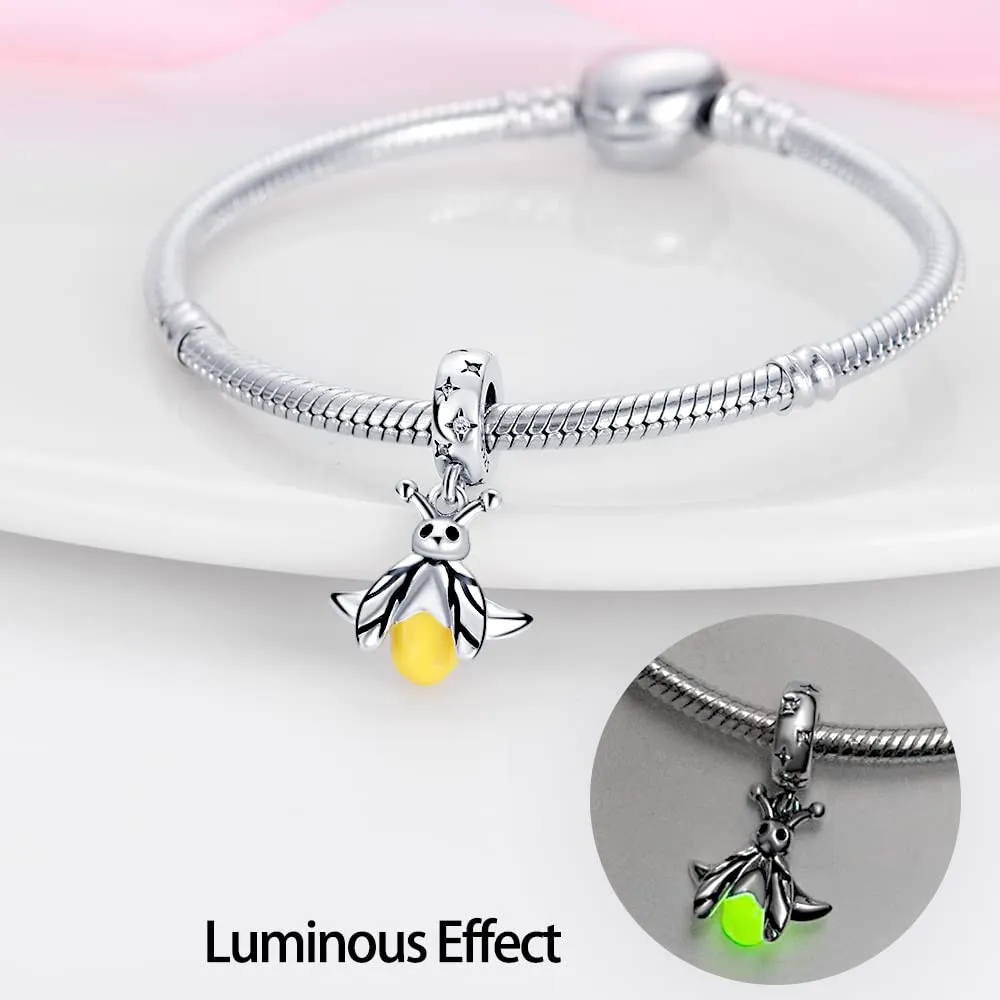 Pandach Bead Charm in Argento Sterling 925 con Cubic Zirconia per Braccialetti e Collane Europei - immagine 2